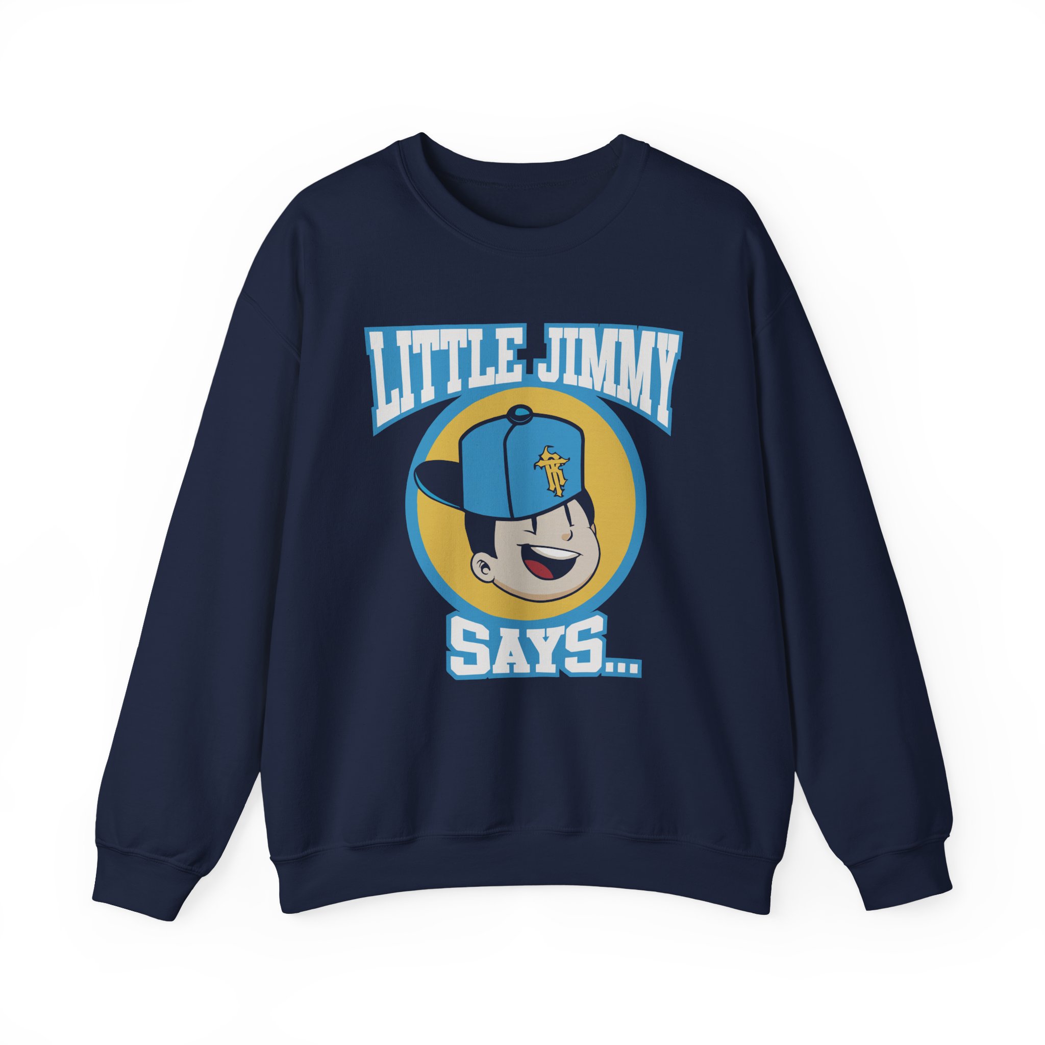 R Truth Little Jimmy Unisex Heavy Blendâ„¢ Crewneck Sweatshirt
