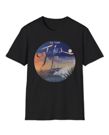 ZZ Top 1976 Tejas Beige Unisex Softstyle T-Shirt