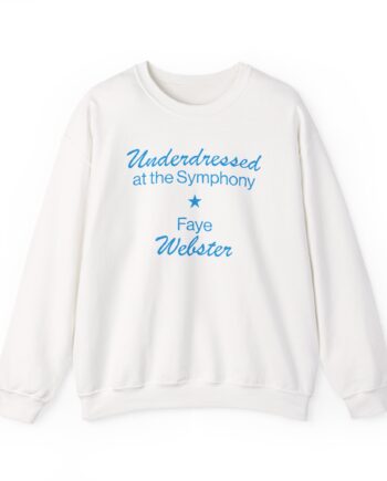Faye Webster Underdressed at the Symphony 2024 Tour Unisex Heavy Blend™ Crewneck Sweatshirt