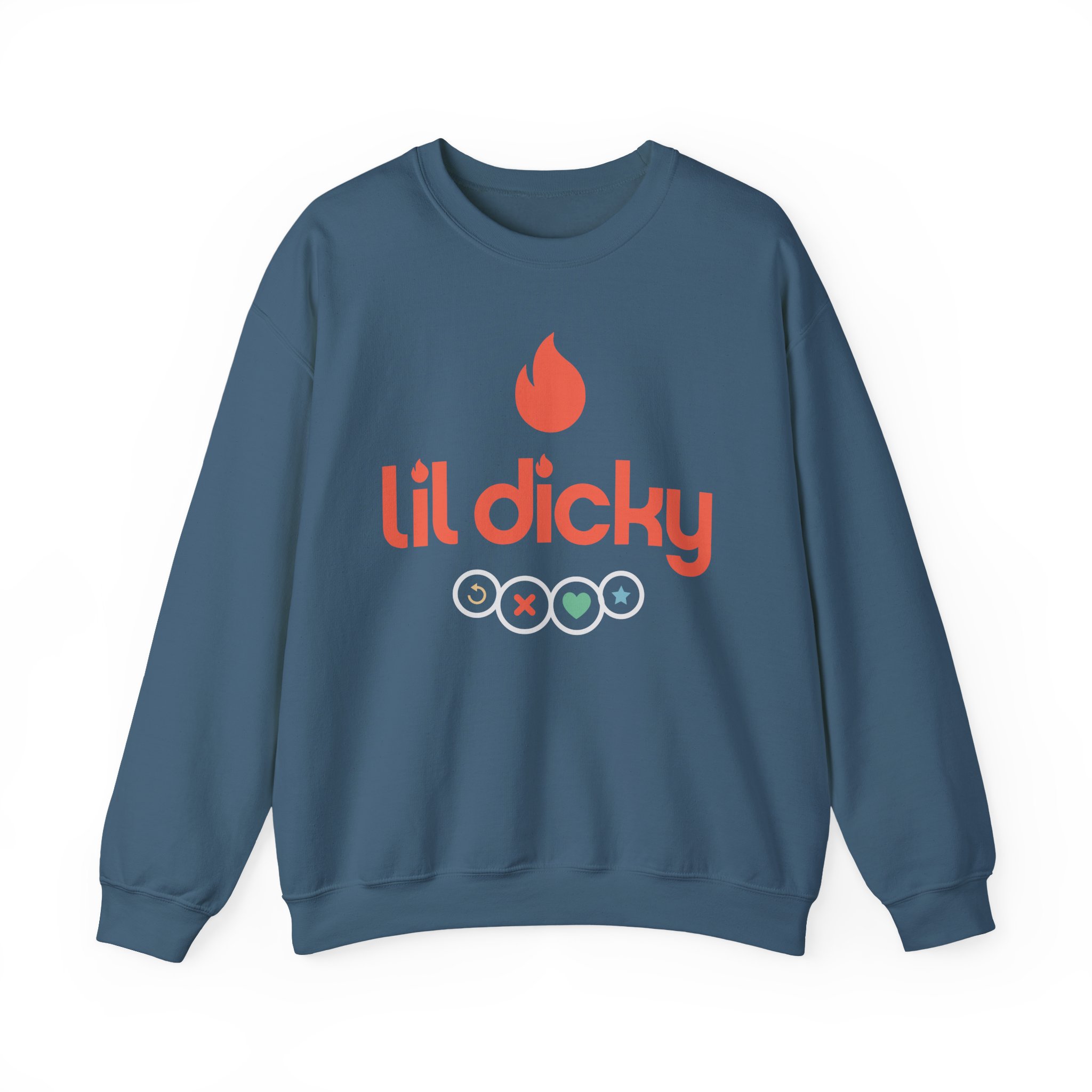 Lil Dicky Swipe Right Unisex Heavy Blendâ„¢ Crewneck Sweatshirt