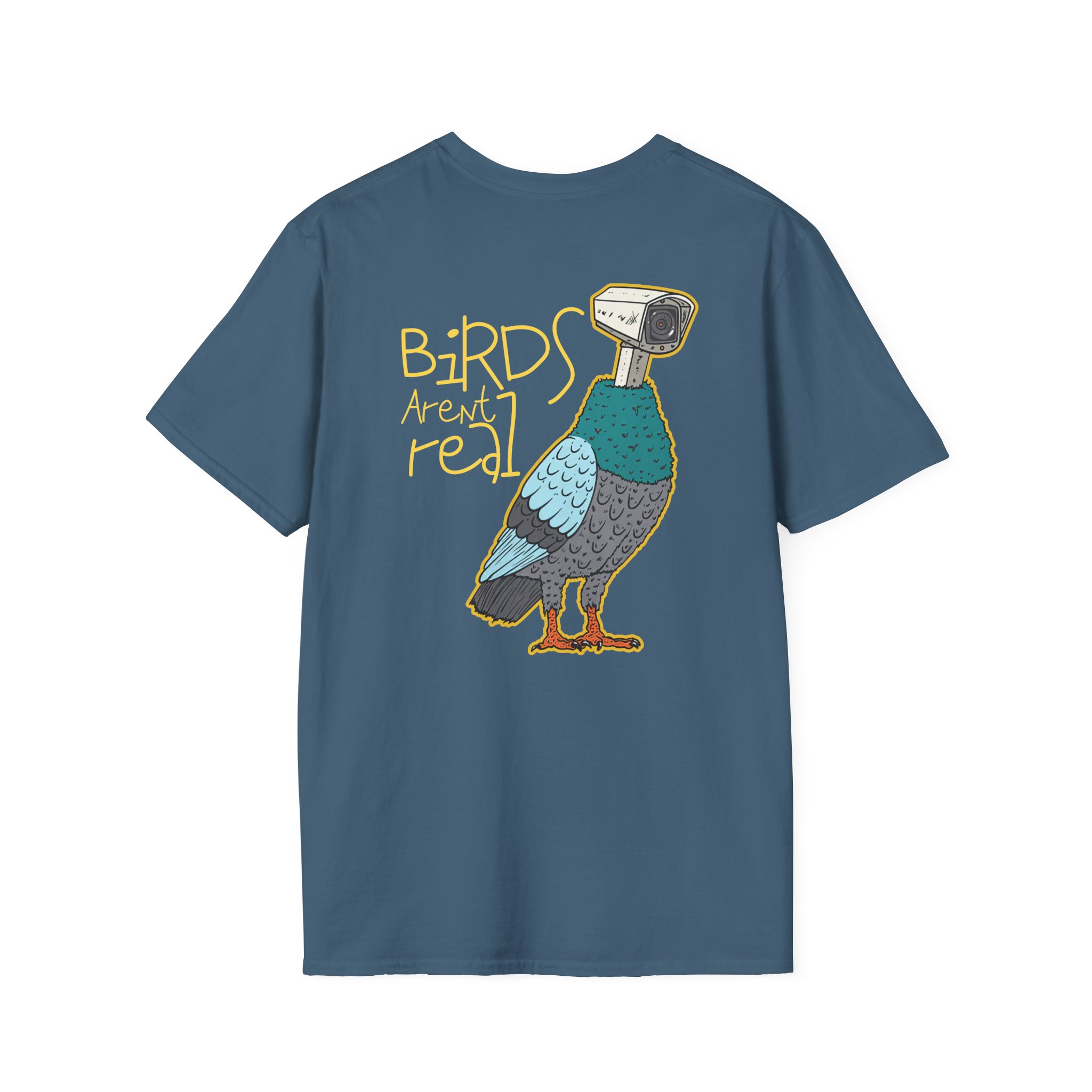 Birds Arent Real Unisex Softstyle T-Shirt