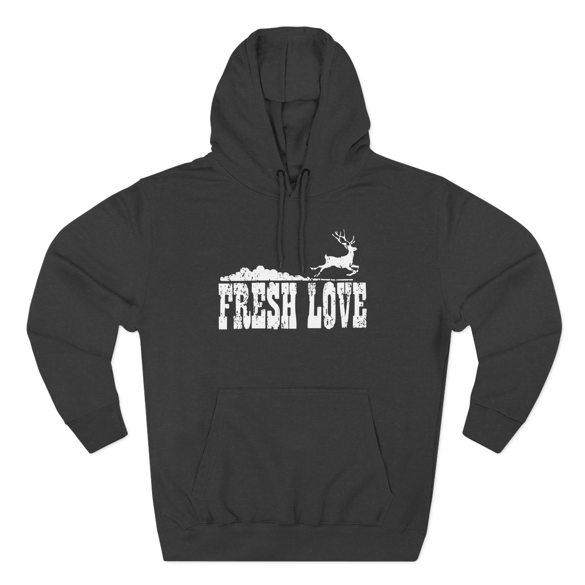 Fresh Love Three-Panel Fleece Hoodie