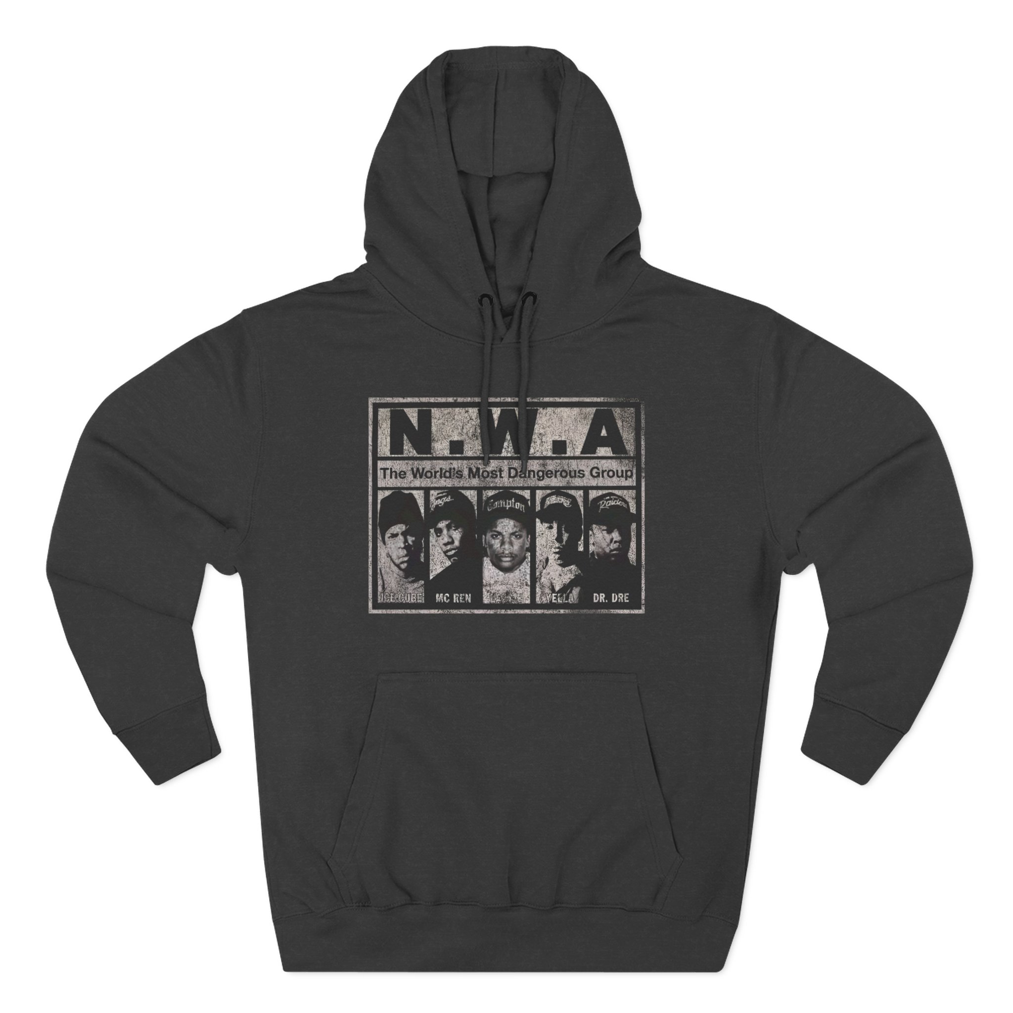 NWA The World's Most Dangerous Group Three-Panel Fleece Hoodie