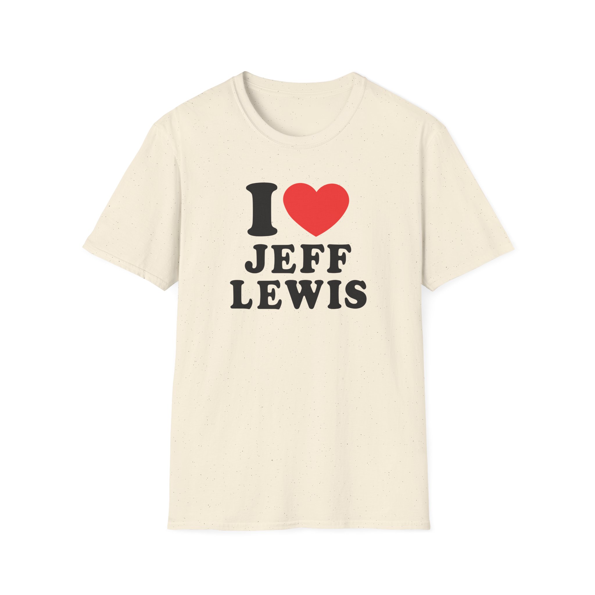 I Love Jeff Lewis Unisex Softstyle T-Shirt