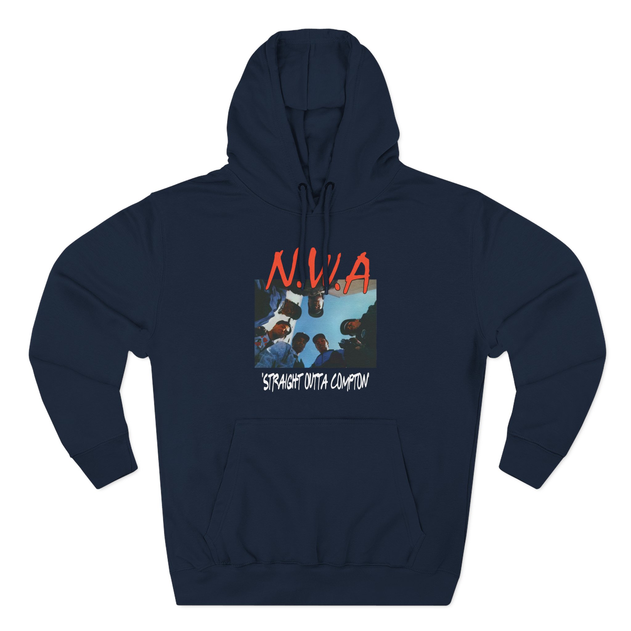 NWA Straight Outta Compton Three-Panel Fleece Hoodie