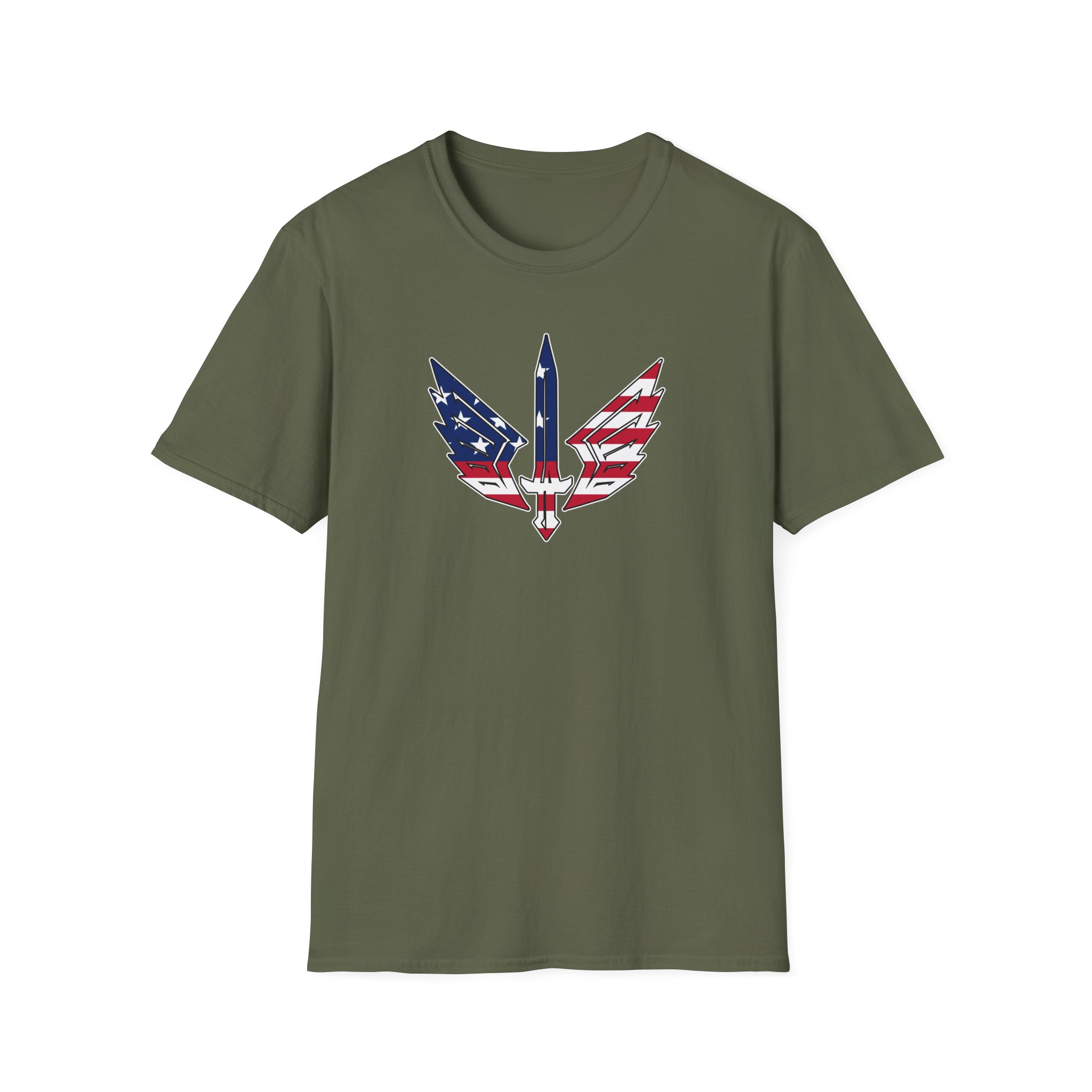 St. Louis Battlehawks 108 Stitches Patriotic Unisex Softstyle T-Shirt