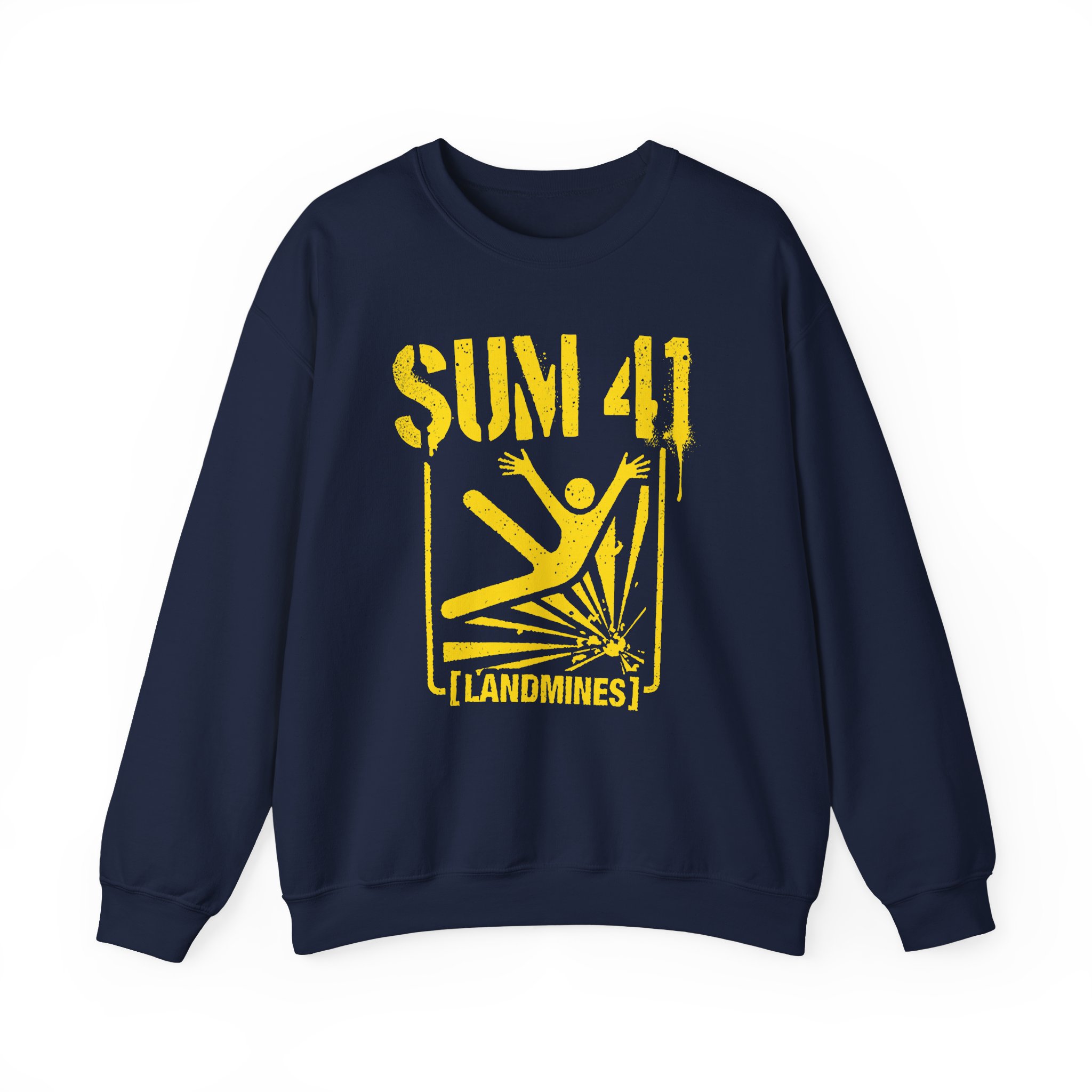 Sum 41 Landmines Unisex Heavy Blendâ„¢ Crewneck Sweatshirt