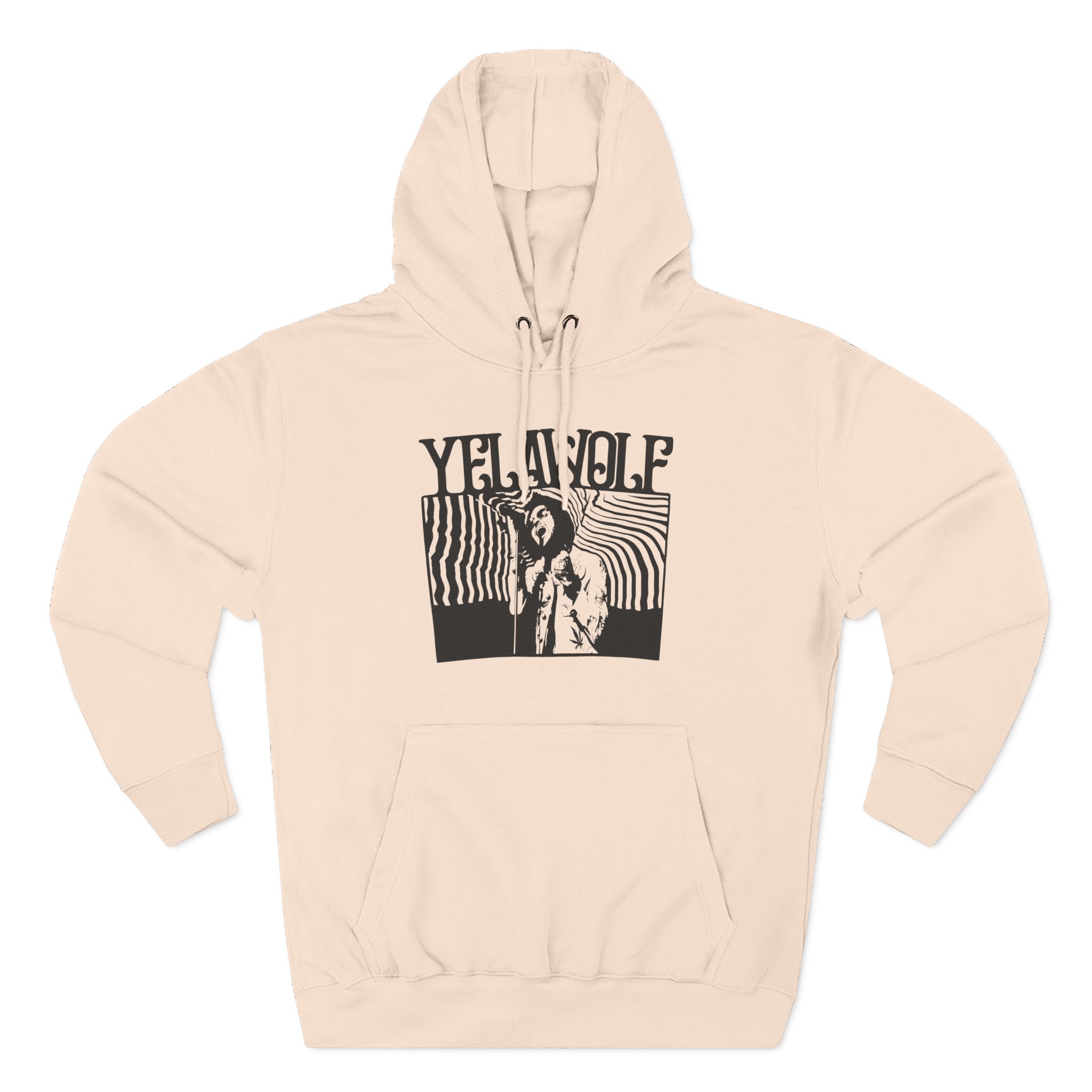 YM Three-Panel Fleece Hoodie