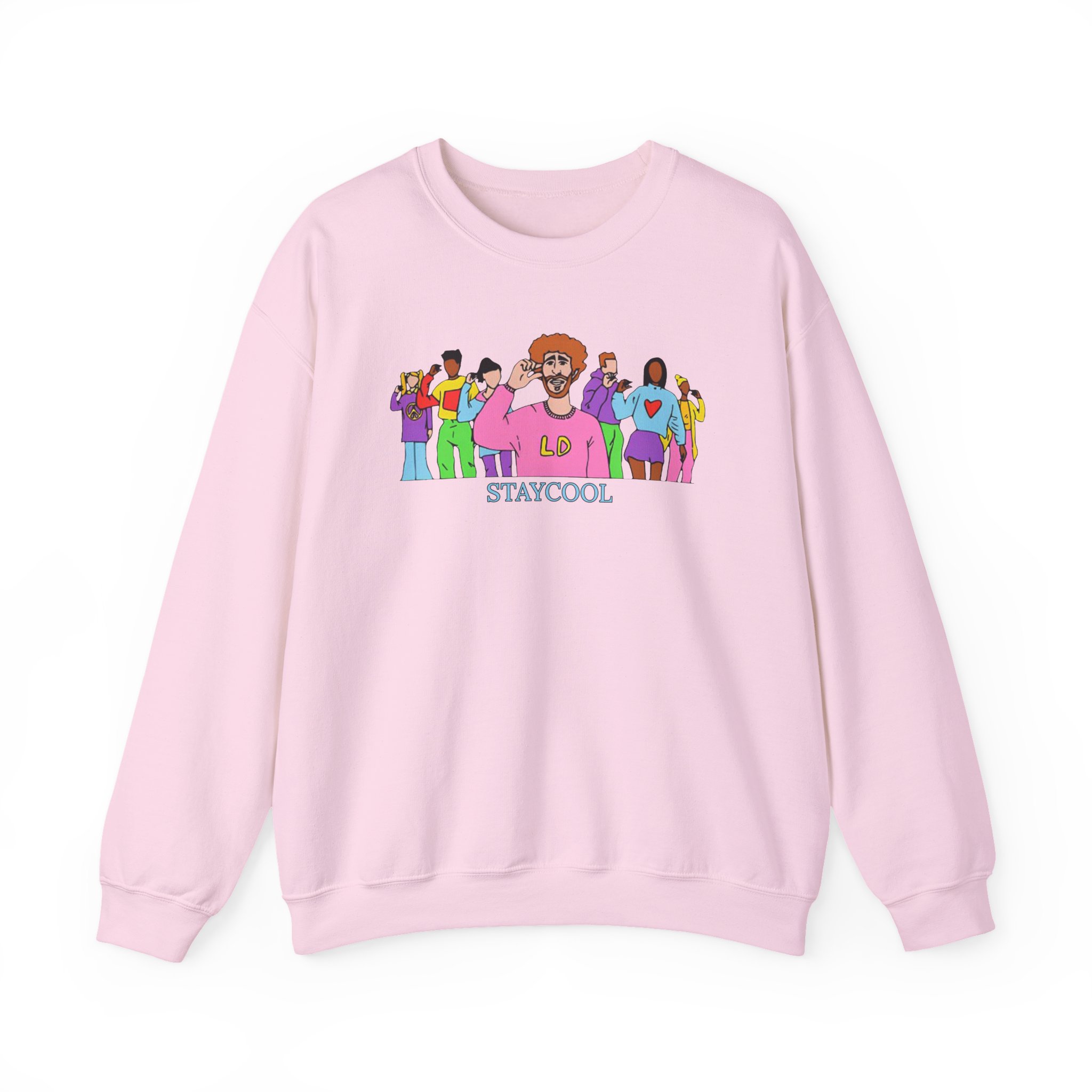 Lil Dicky Unisex Heavy Blendâ„¢ Crewneck Sweatshirt