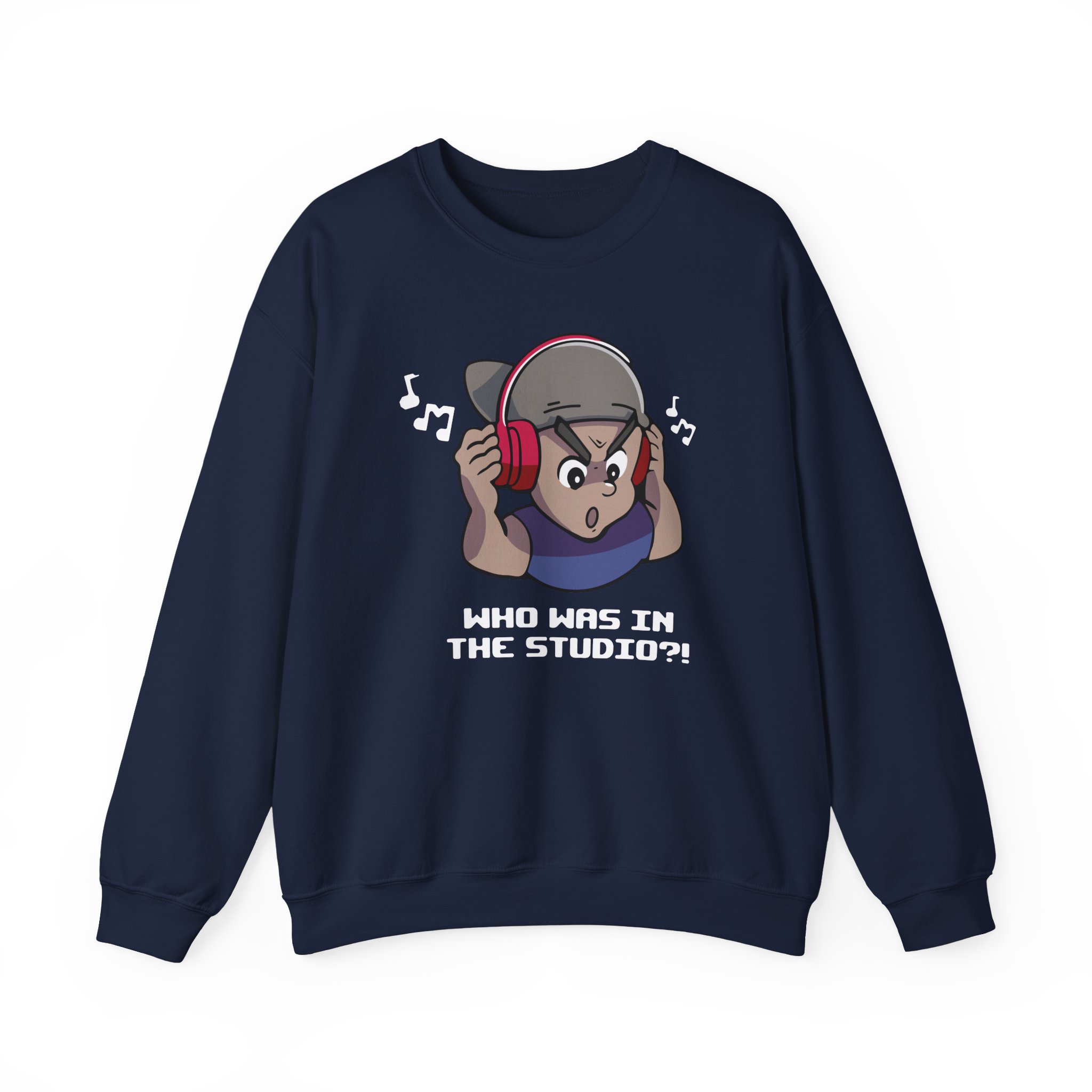 Dashie Who Was in the Studio Unisex Heavy Blendâ„¢ Crewneck Sweatshirt