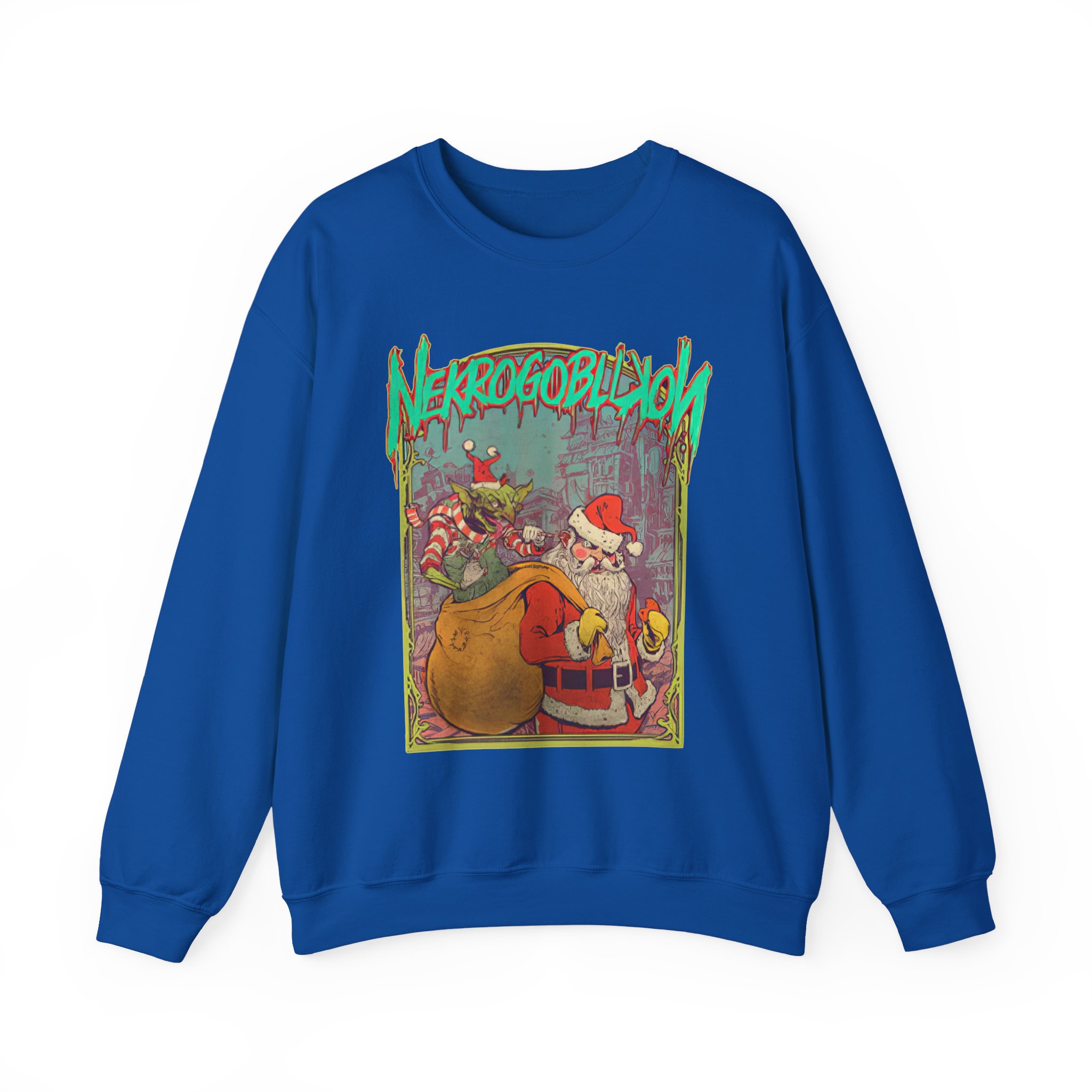 Nekrogoblikon 2023 Xmas Unisex Heavy Blendâ„¢ Crewneck Sweatshirt