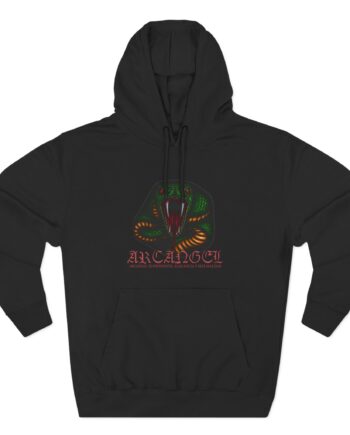 Arcangel Three-Panel Fleece Hoodie