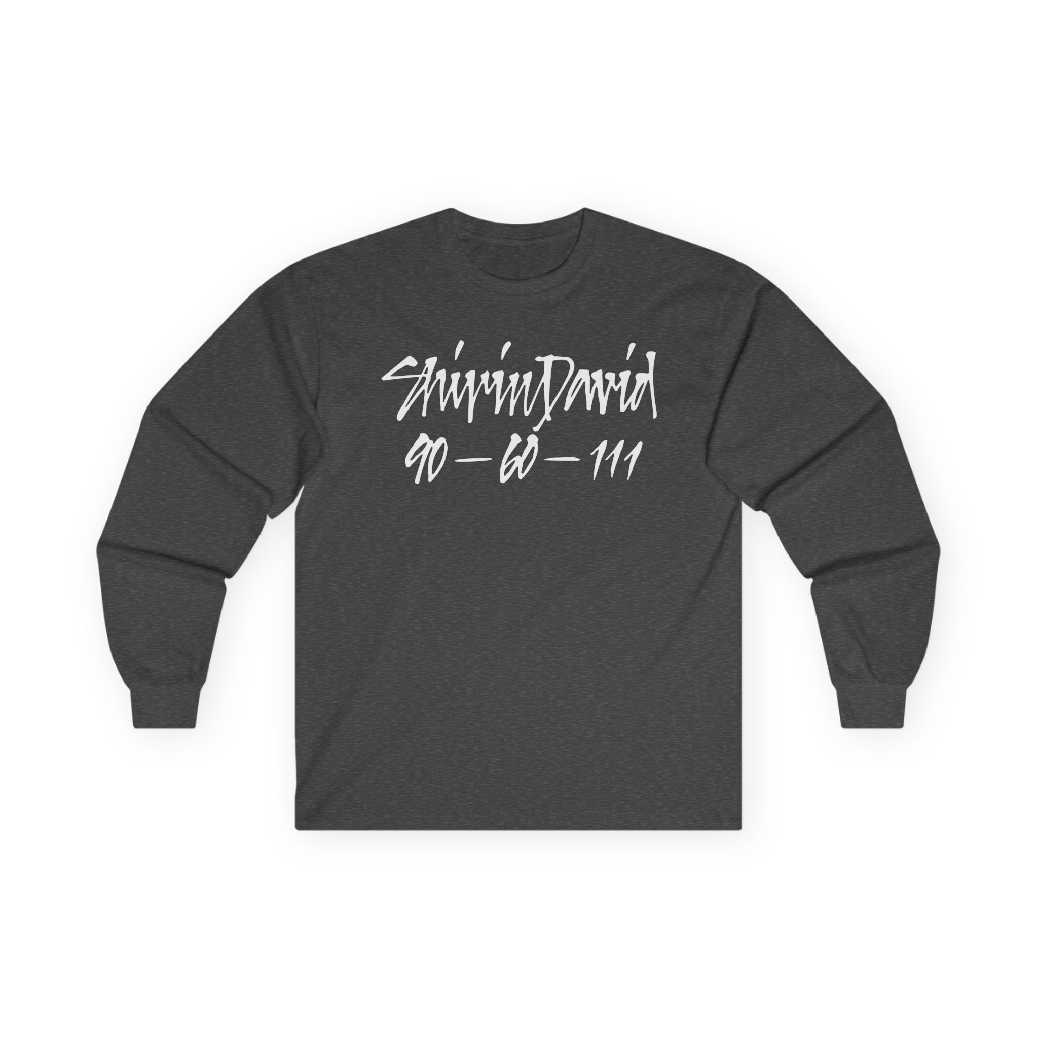 Shirin David 90-60-111 Text - Unisex Ultra Cotton Long Sleeve Tee
