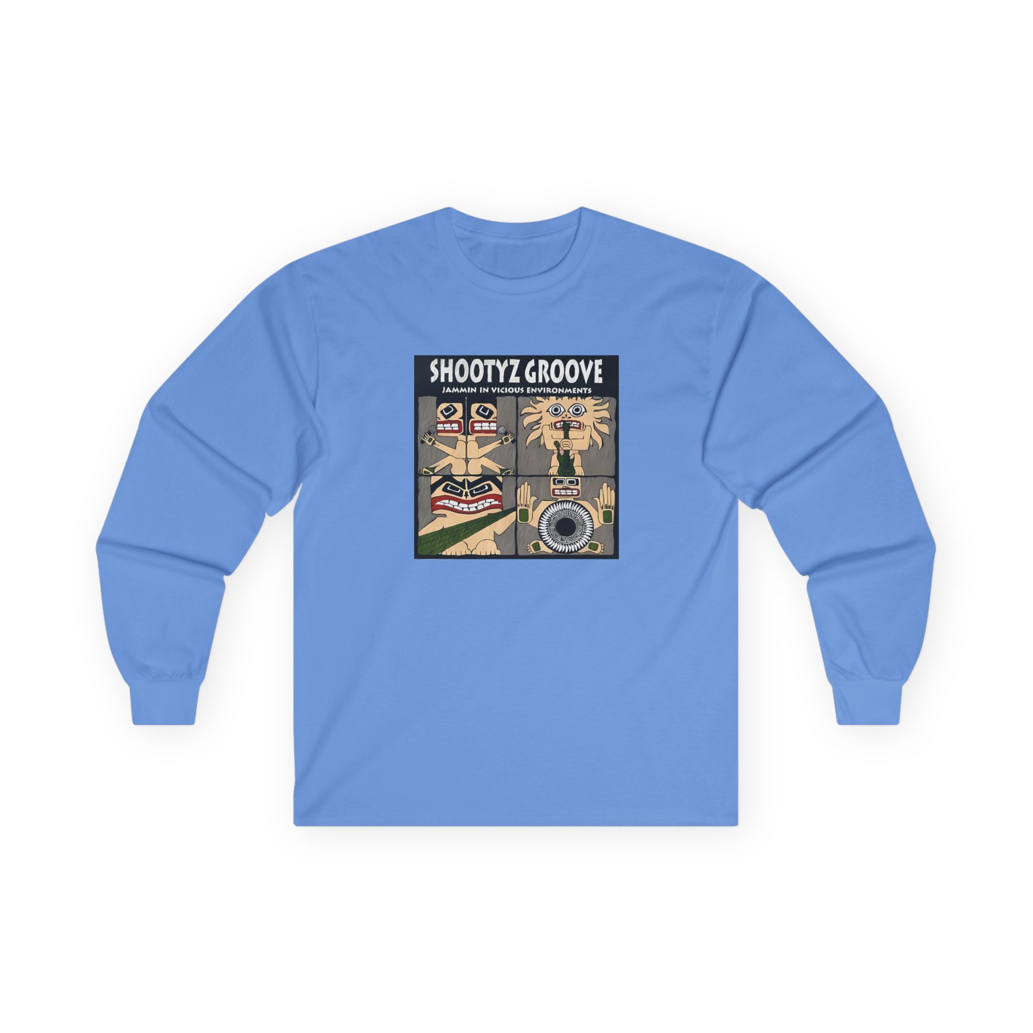 Shootyz Groove Jammin in Vicious Environments Album Cover Unisex Ultra Cotton Long Sleeve Tee