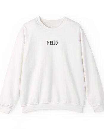 Adele Hallo Unisex Heavy Blend™ Crewneck Sweatshirt