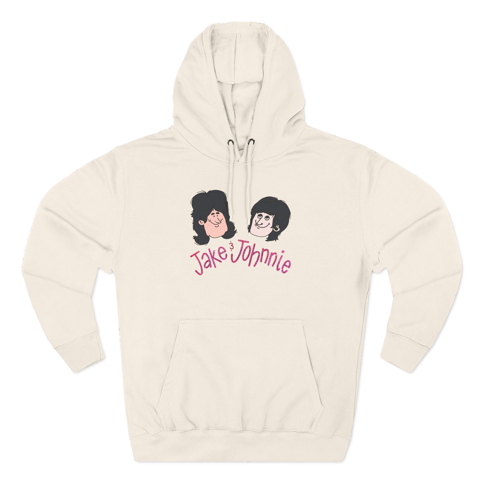 Jake and Johnnie Three-Panel Fleece Hoodie