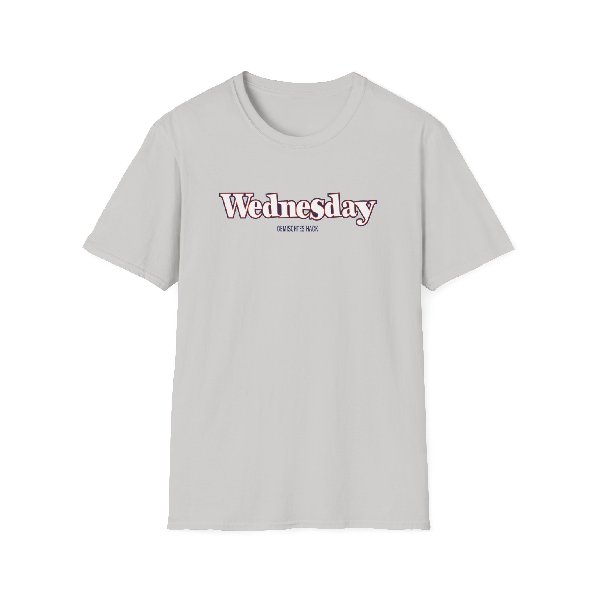 Gemischtes Hack Wednesday Unisex Softstyle T-Shirt