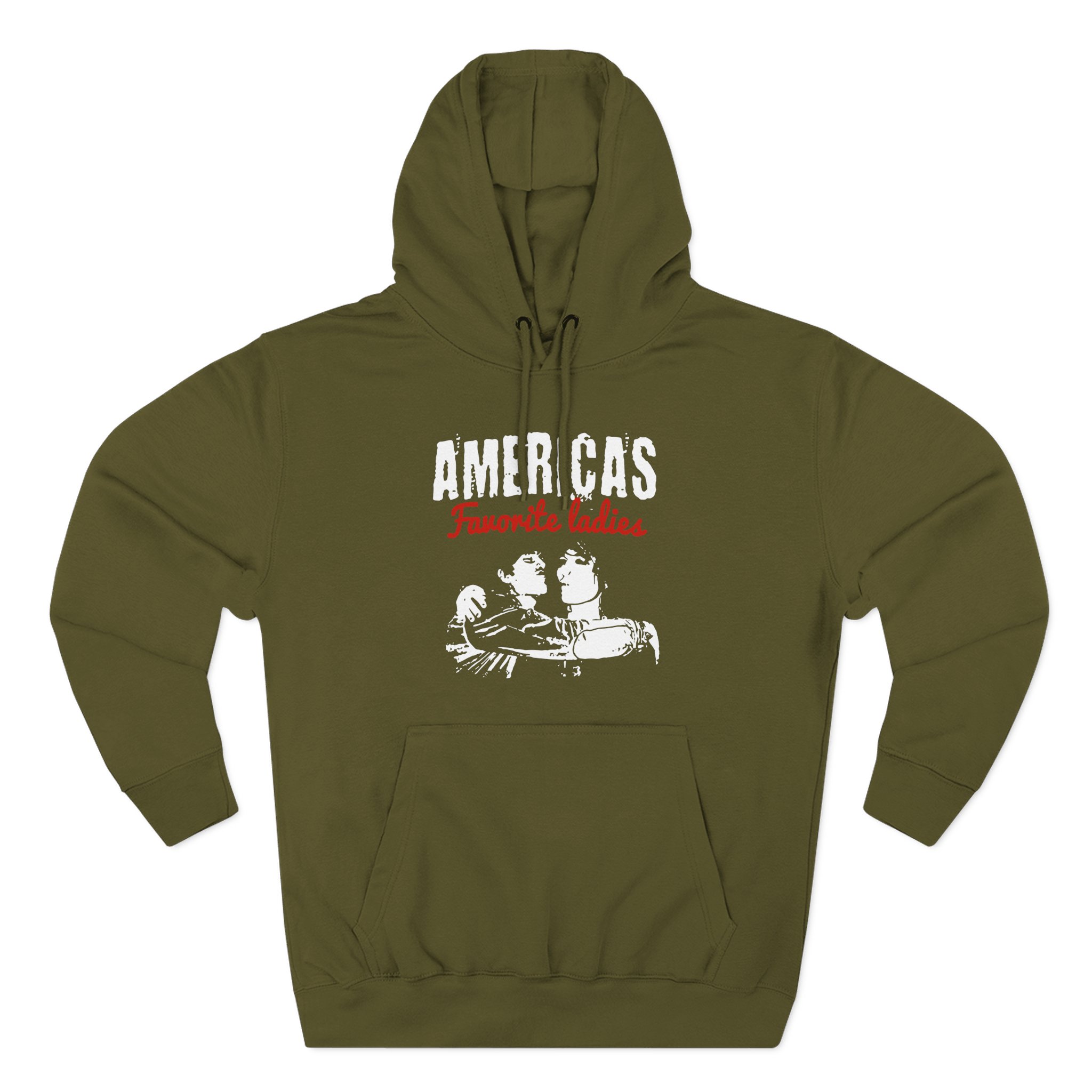 Americas Favorite Ladies Three-Panel Fleece Hoodie