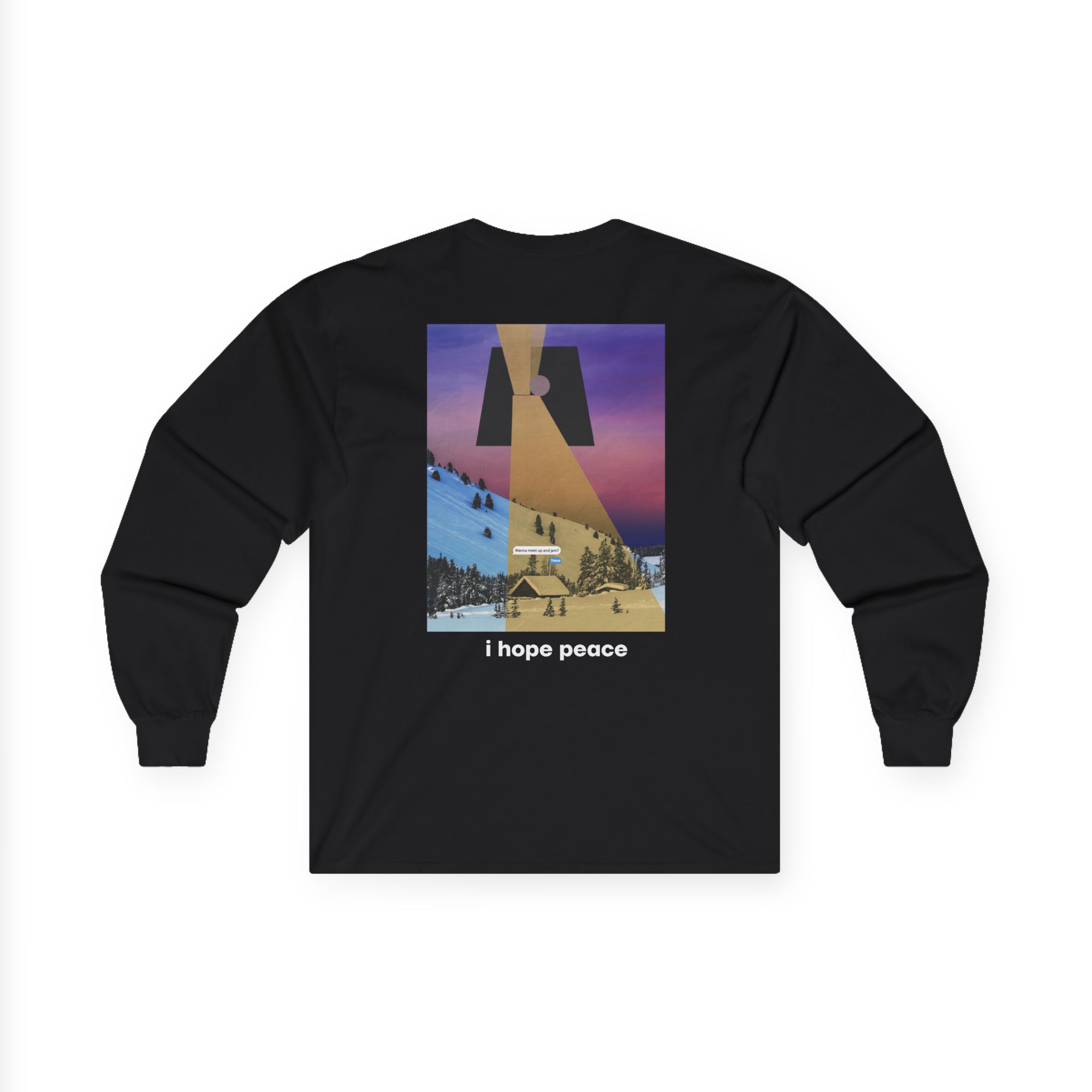 Chon I Hope Peace Unisex Ultra Cotton Long Sleeve Tee