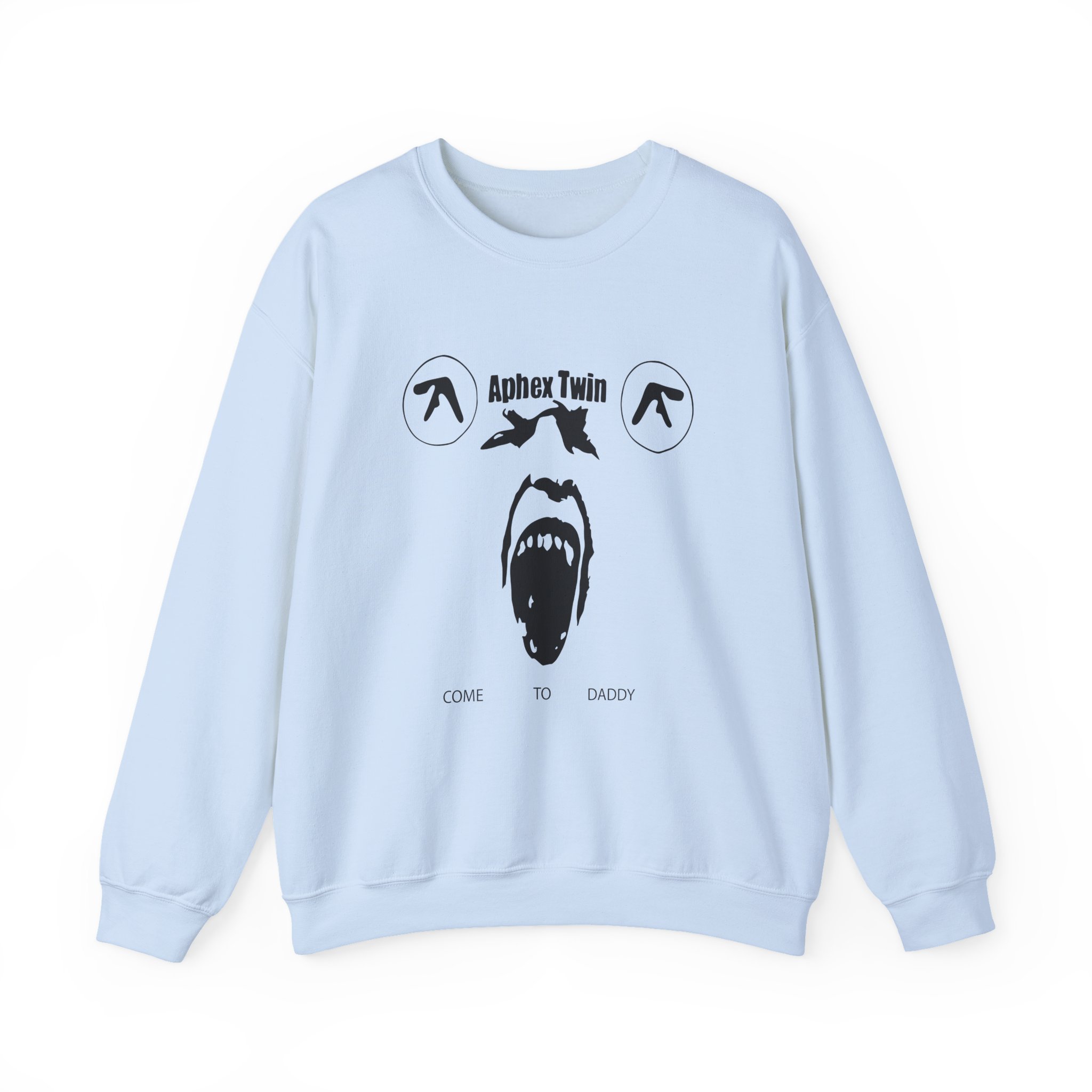 Aphex Twin Come To Daddy Unisex Heavy Blendâ„¢ Crewneck Sweatshirt