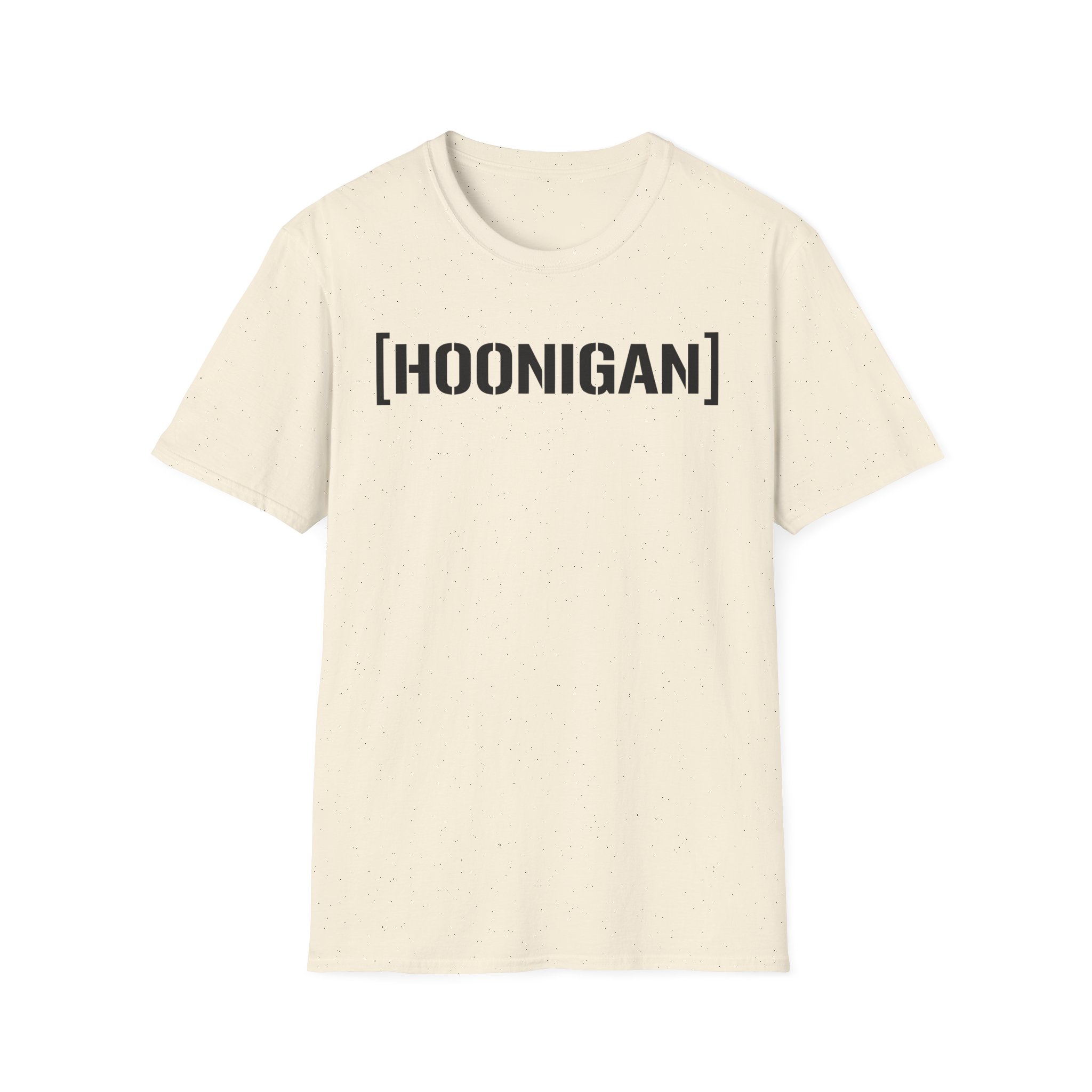 Hoonigan Bracket Censor Bar Logo Unisex Softstyle T-Shirt