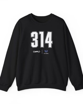 St. Louis Battlehawks Area Code Unisex Heavy Blend™ Crewneck Sweatshirt
