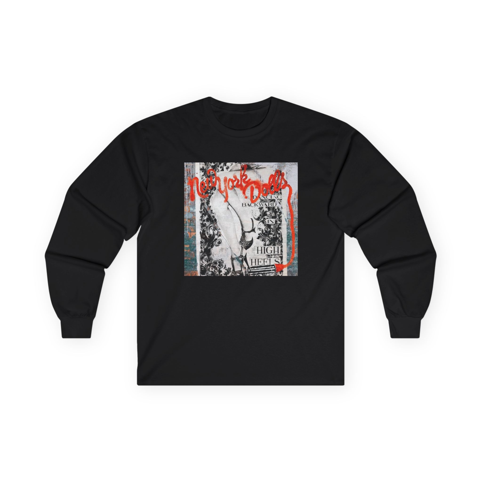 New York Dolls Dancing Backward Album Unisex Ultra Cotton Long Sleeve Tee