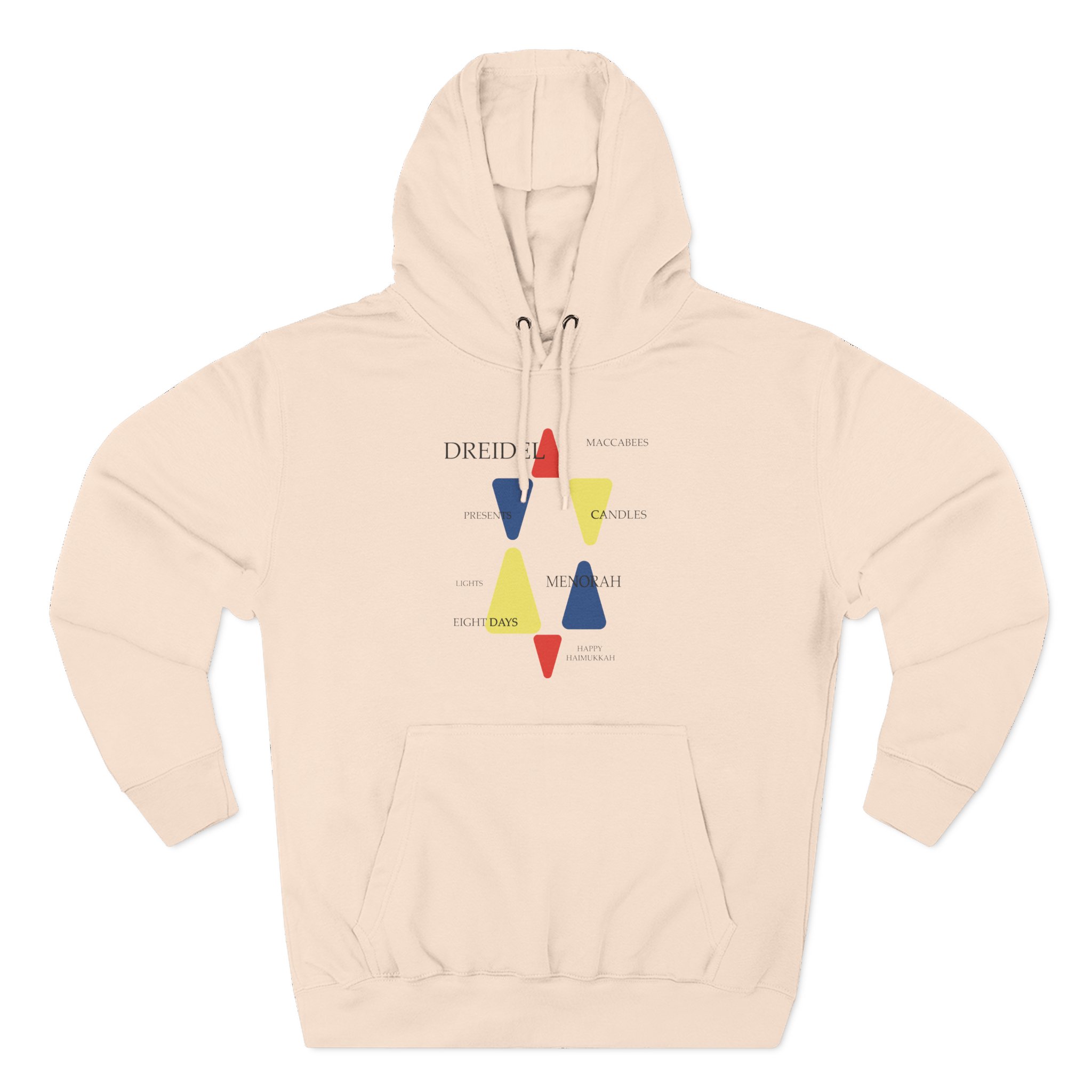 Haim Haimukkah Three-Panel Fleece Hoodie