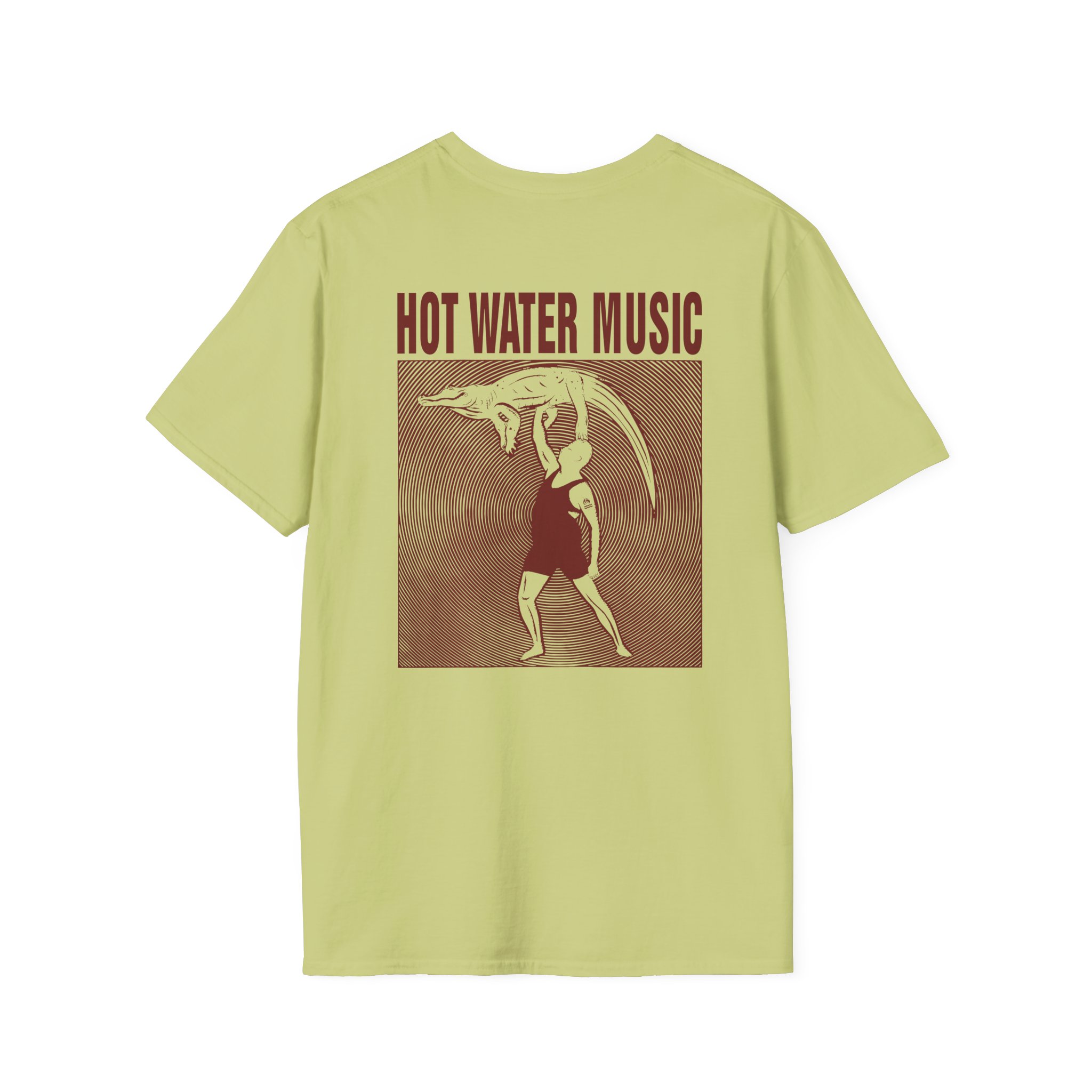 Hot Water Music Florida Man Unisex Softstyle T-Shirt