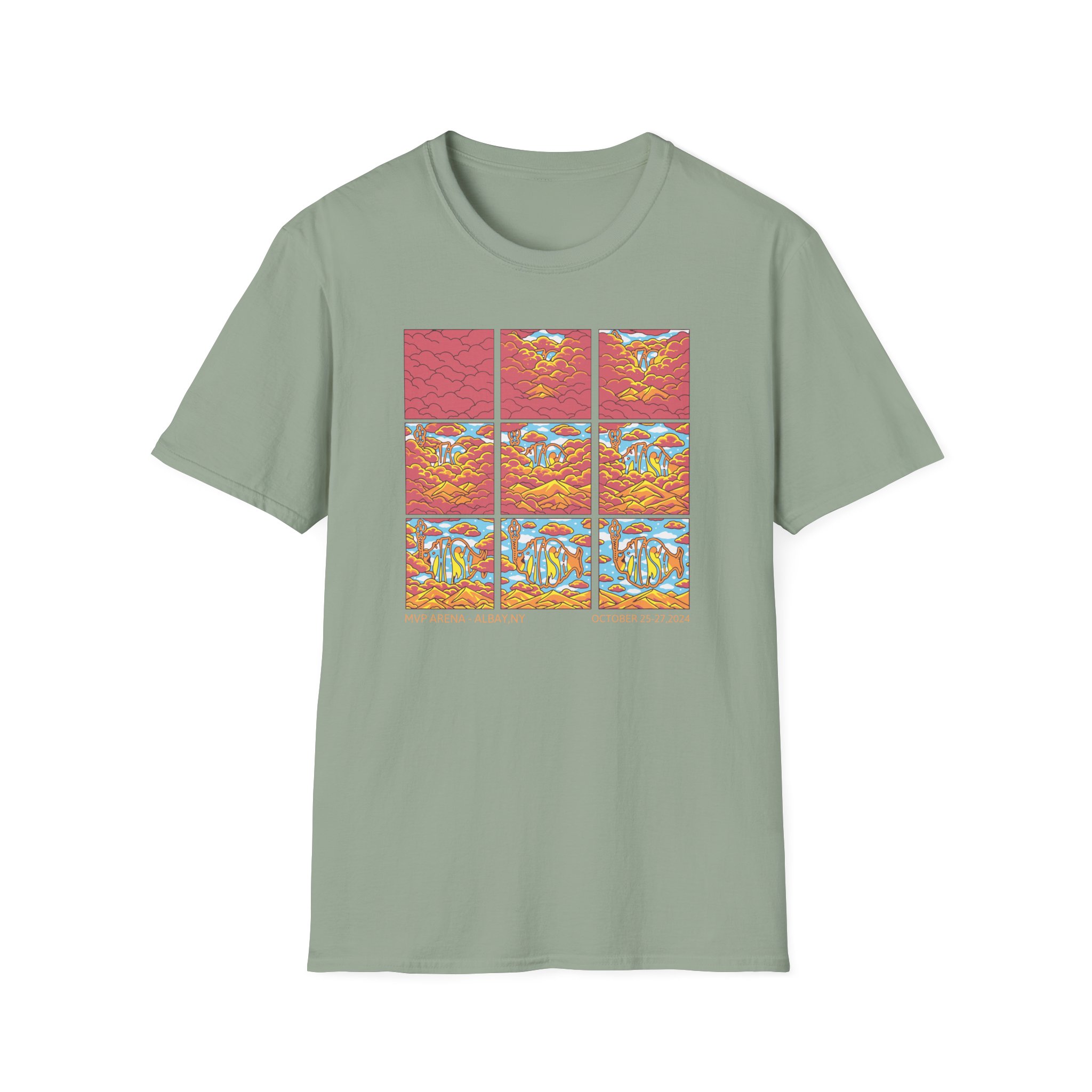 Phish Divided Sky Evolution Unisex Softstyle T-Shirt