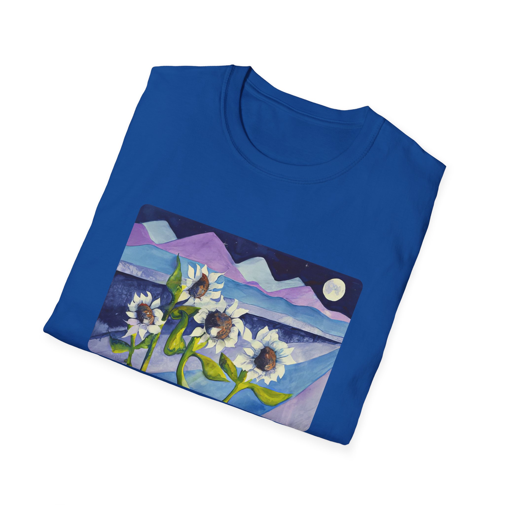 Adrianne Lenker Mema Moonflowers Unisex Softstyle T-shirt