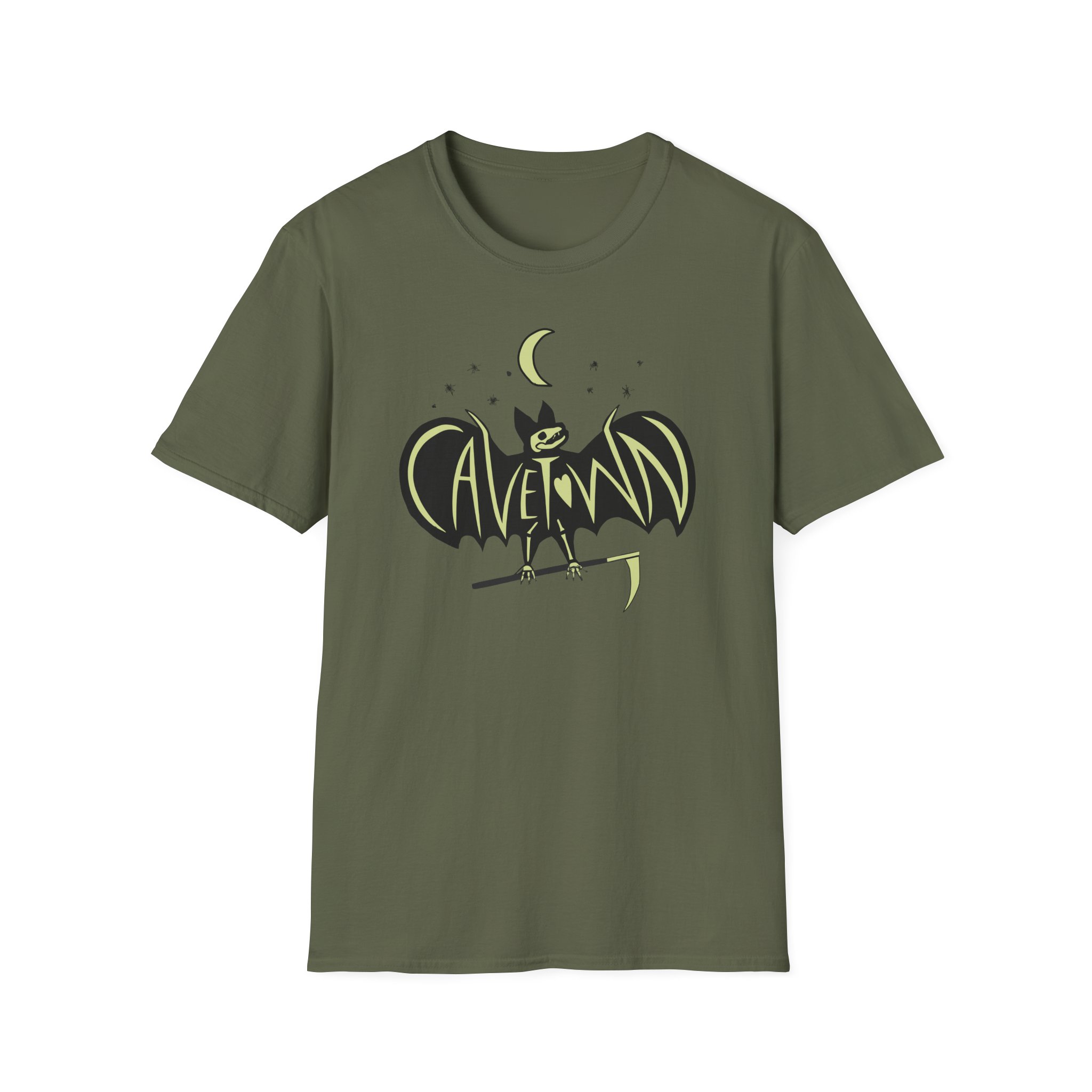 Cavetown Glow Bat Unisex Softstyle T-Shirt