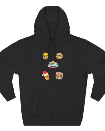 Cookieswirlc Three-Panel Fleece Hoodie