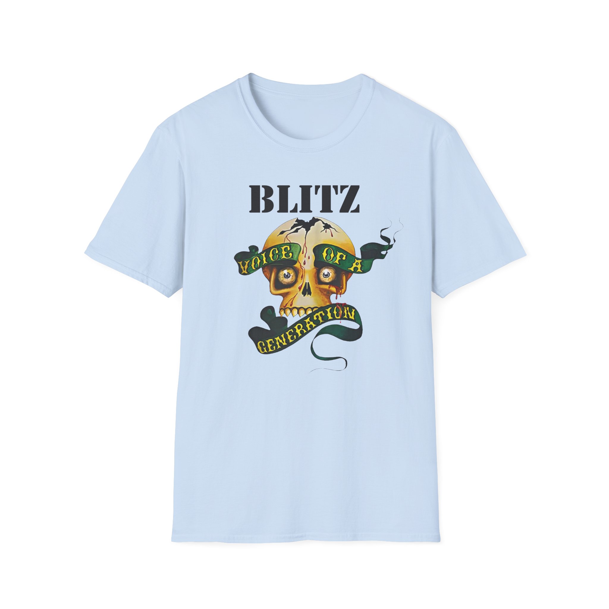 Blitz Voice Of A Generation Unisex Softstyle T-Shirt