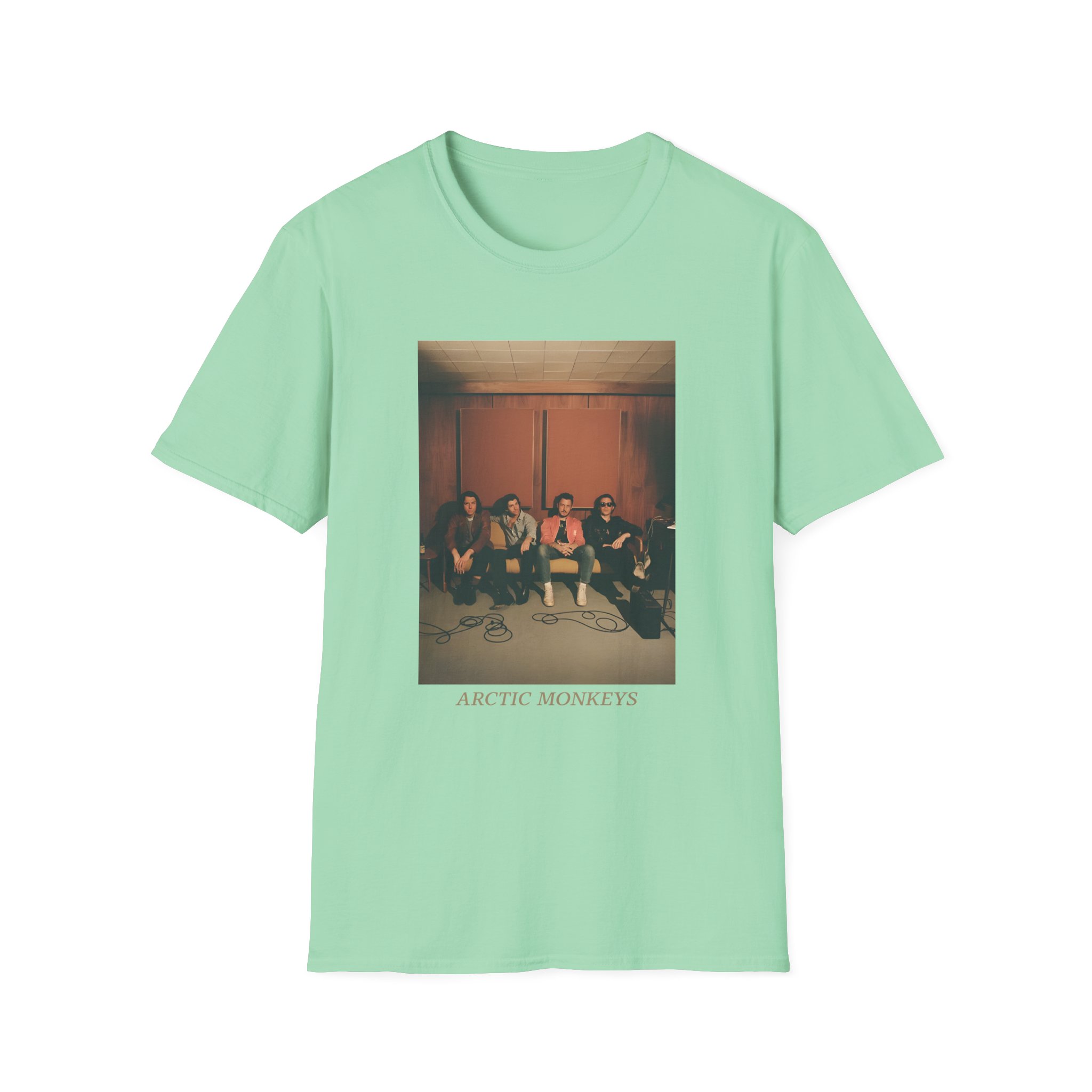 Arctic Monkeys Band Photo Unisex Softstyle T-Shirt