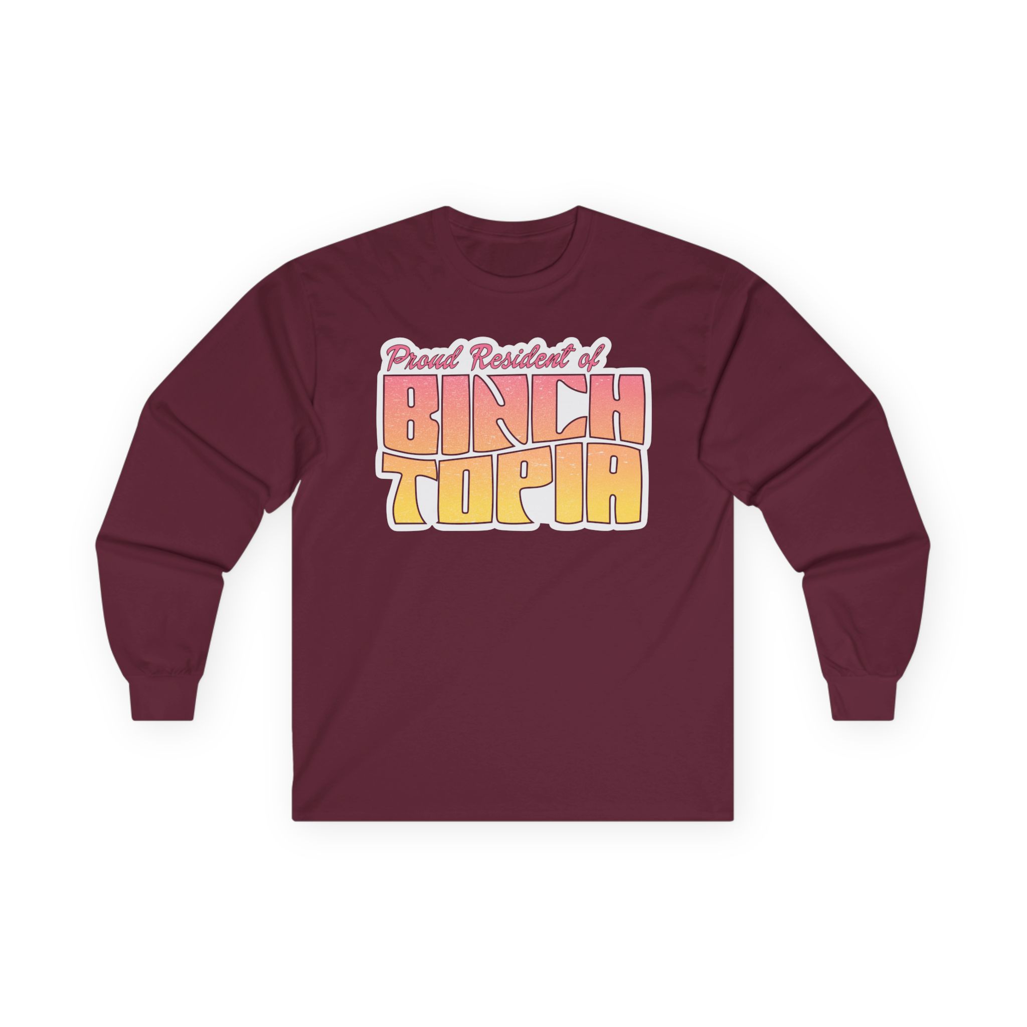 Binchtopia Unisex Ultra Cotton Long Sleeve Tee