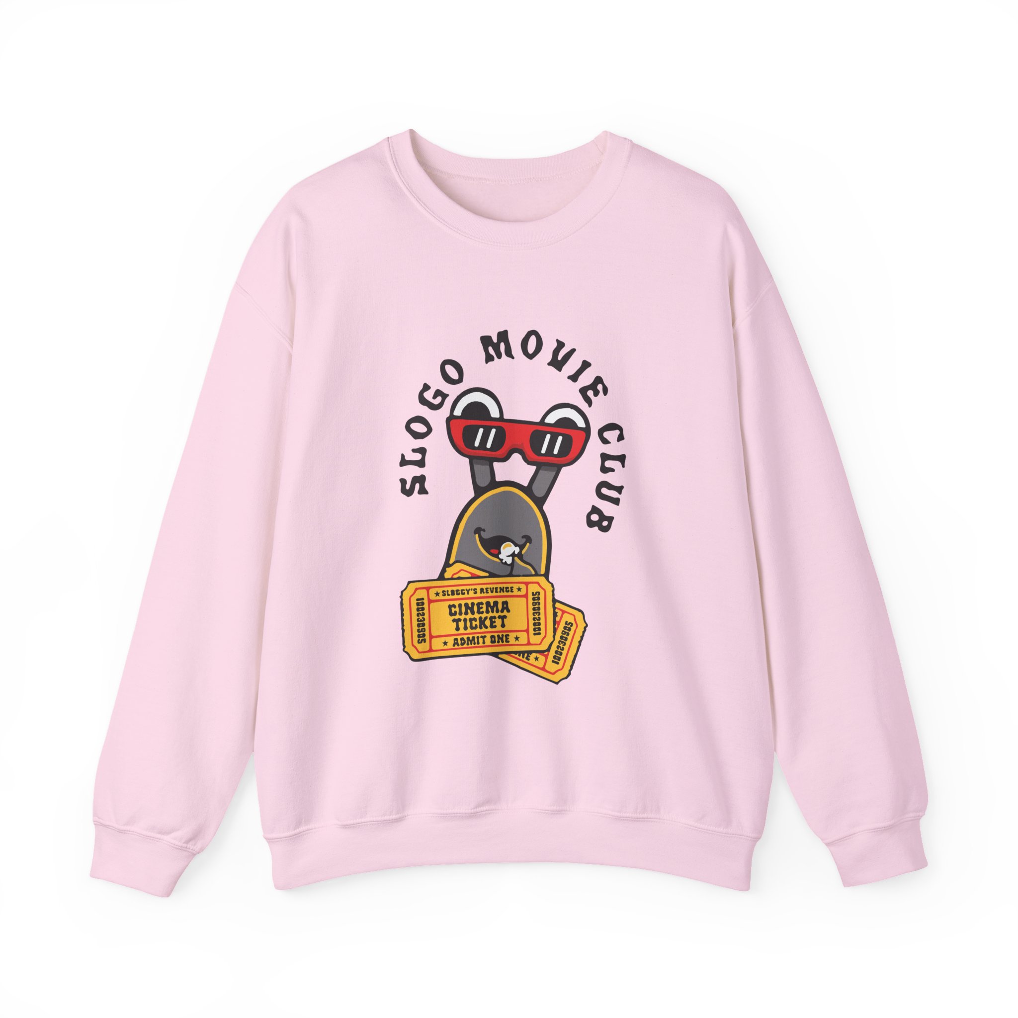 Slogoman Movie Club 2 Unisex Heavy Blendâ„¢ Crewneck Sweatshirt