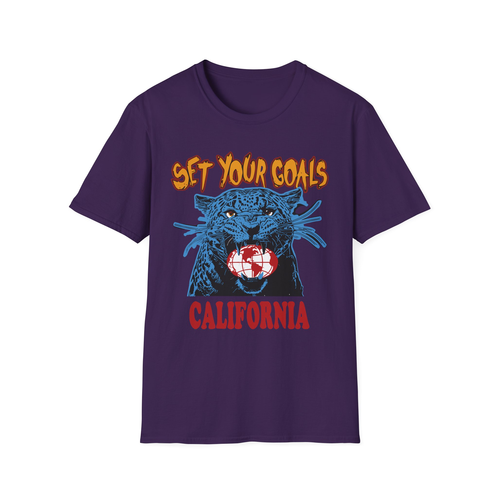 Set Your Goals Jaguar Unisex Softstyle T-Shirt