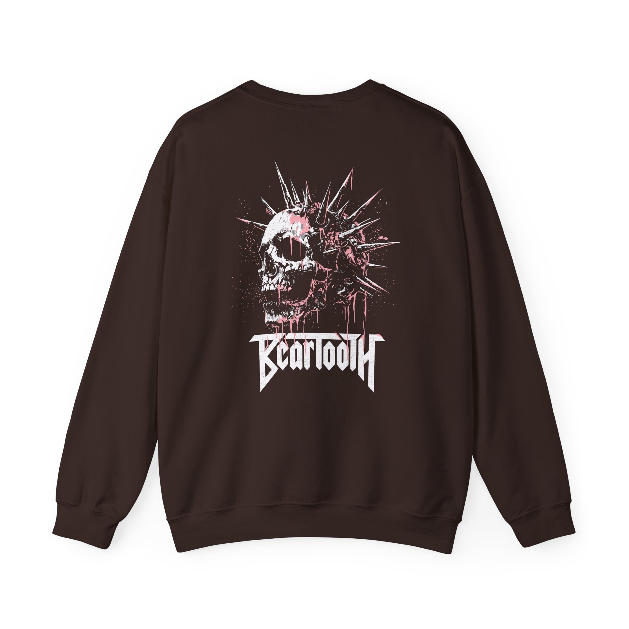 Beartooth Spike Skull Unisex Heavy Blendâ„¢ Crewneck Sweatshirt