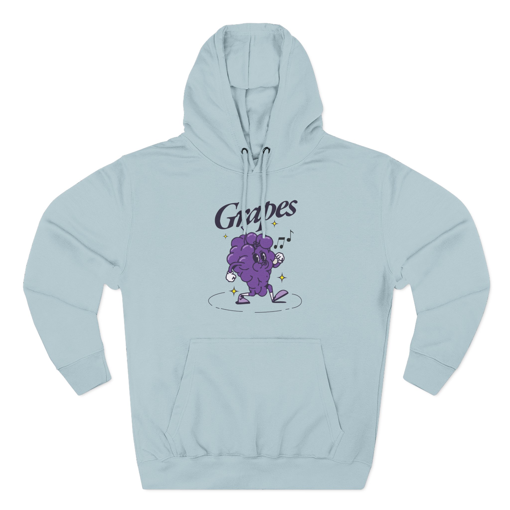 James Marriott Grapes Natural Three-Panel Fleece Hoodie