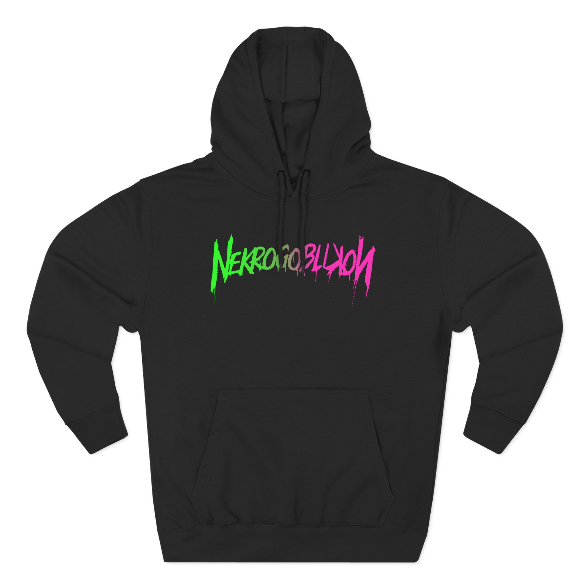 Nekrogoblikon Goblin Mode Wicked Ombre Three-Panel Fleece Hoodie