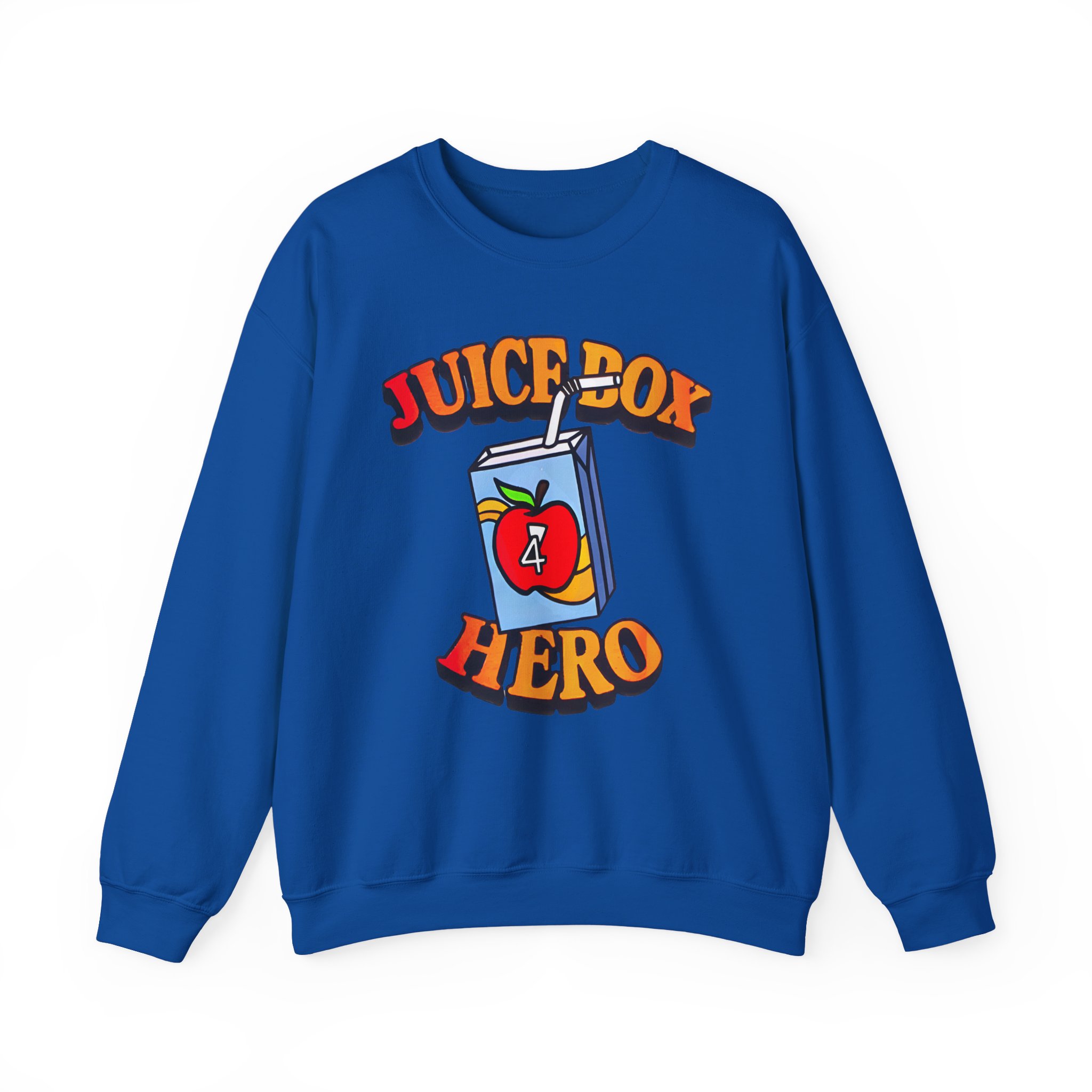 Foreigner Juice Box Hero Unisex Heavy Blendâ„¢ Crewneck Sweatshirt
