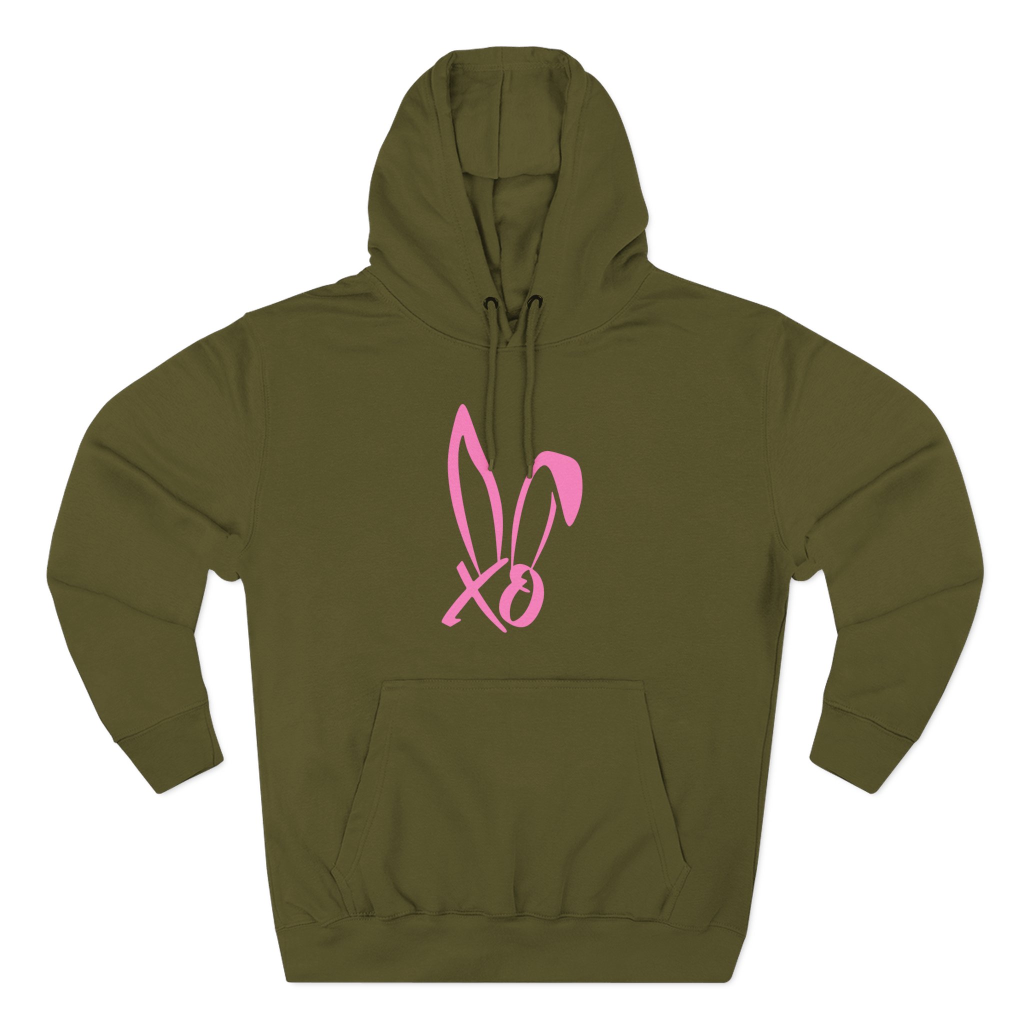 Bunnie Xo Logo Three-Panel Fleece Hoodie