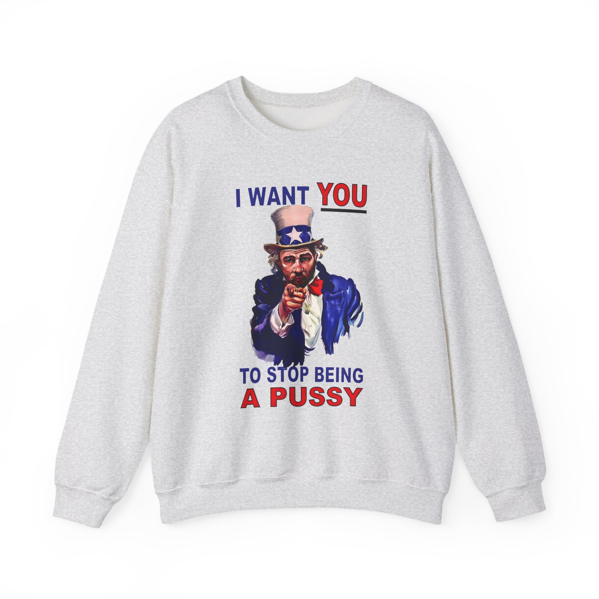 Sean Strickland Don't Be a P***y Unisex Heavy Blendâ„¢ Crewneck Sweatshirt