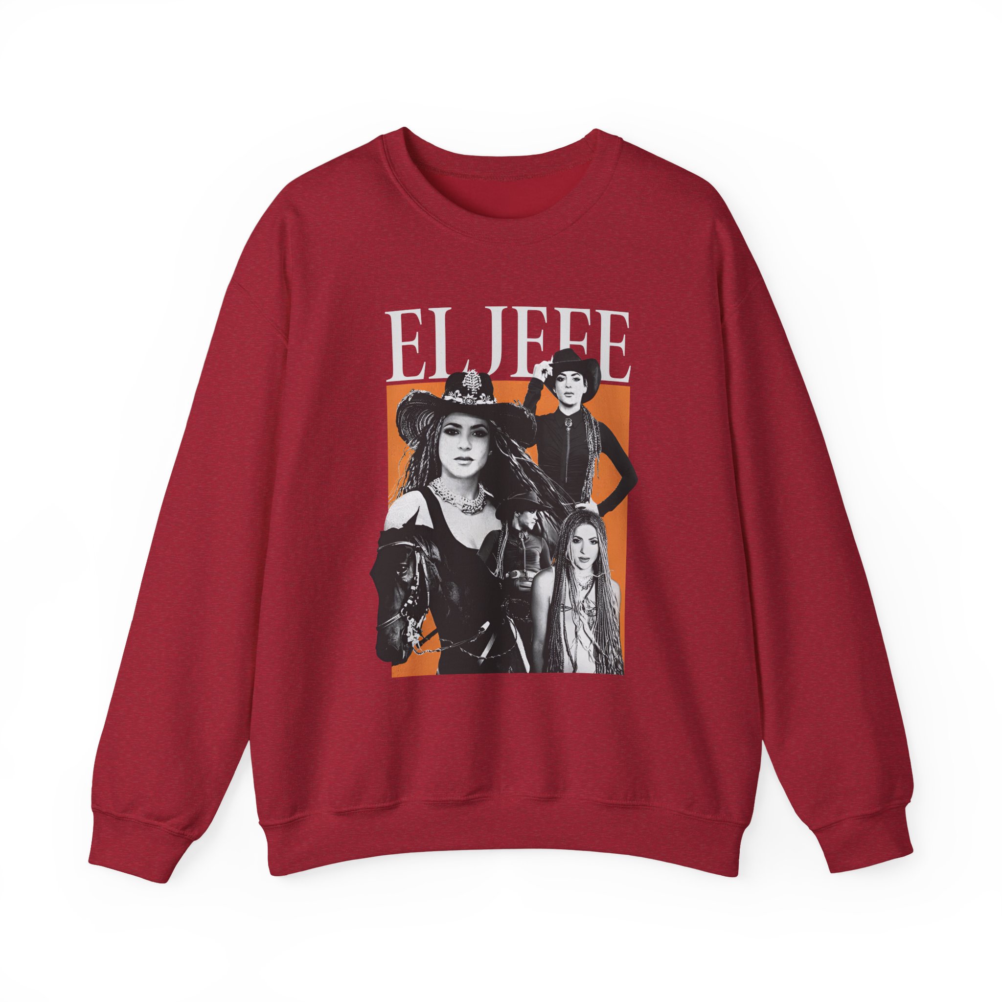 Shakira El Jefe Unisex Heavy Blendâ„¢ Crewneck Sweatshirt