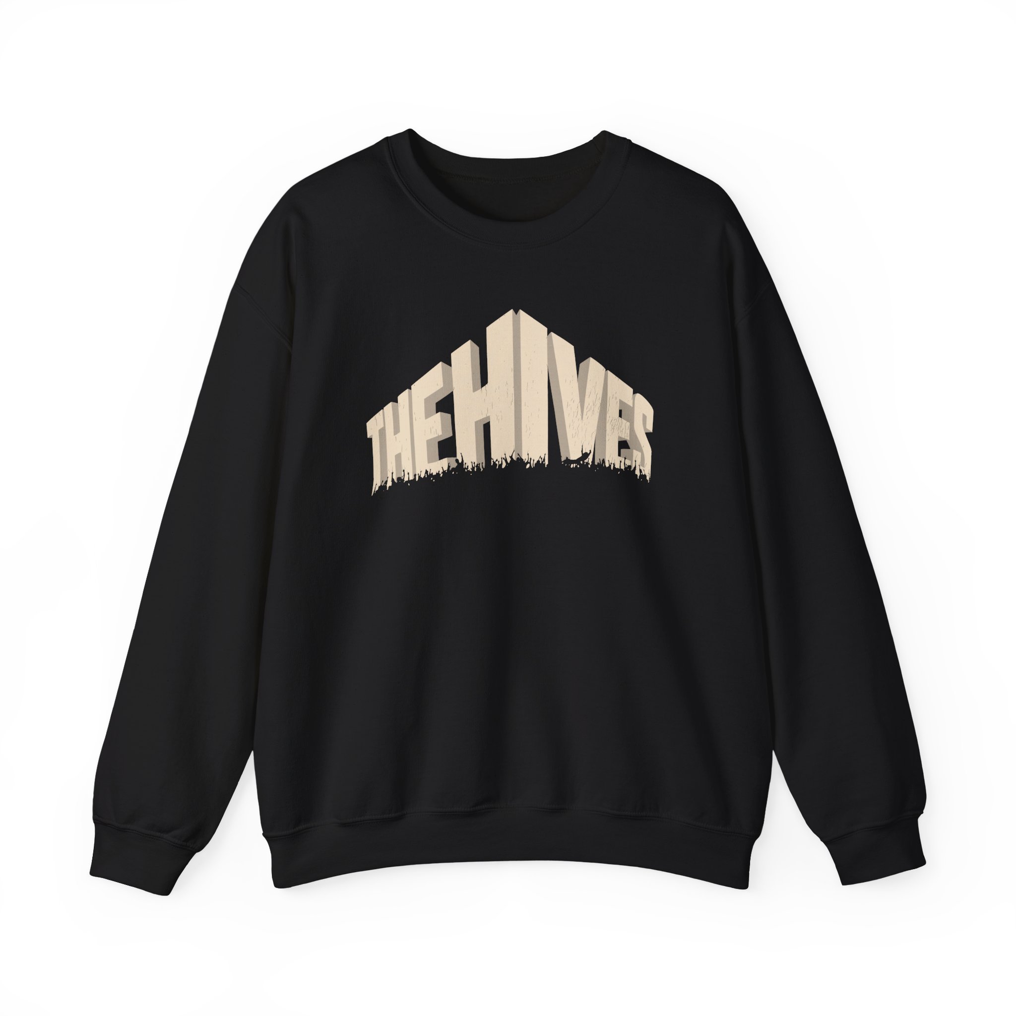 The Hives 3d Hives Logo Unisex Heavy Blendâ„¢ Crewneck Sweatshirt