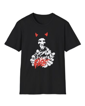 Slowthai Fire Unisex Softstyle T-Shirt
