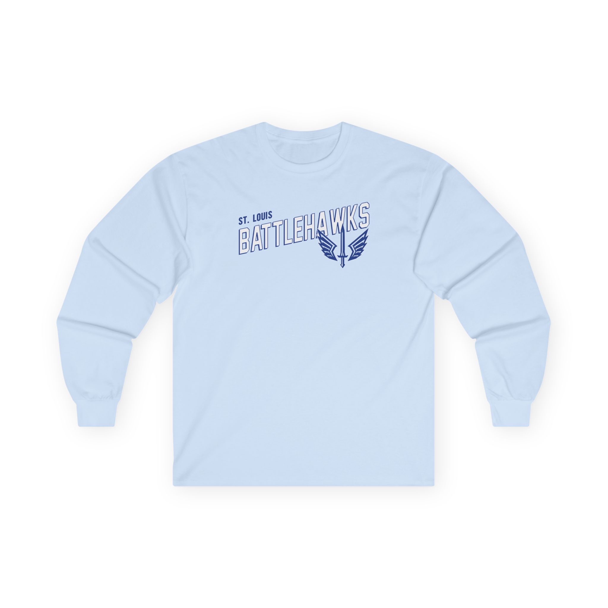 St. Louis Battlehawks 108 Stitches Tarc Merman Unisex Ultra Cotton Long Sleeve Tee