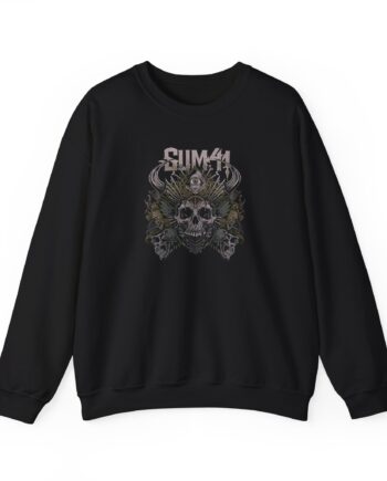 Sum 41 Skull Pyramid Unisex Heavy Blend™ Crewneck Sweatshirt