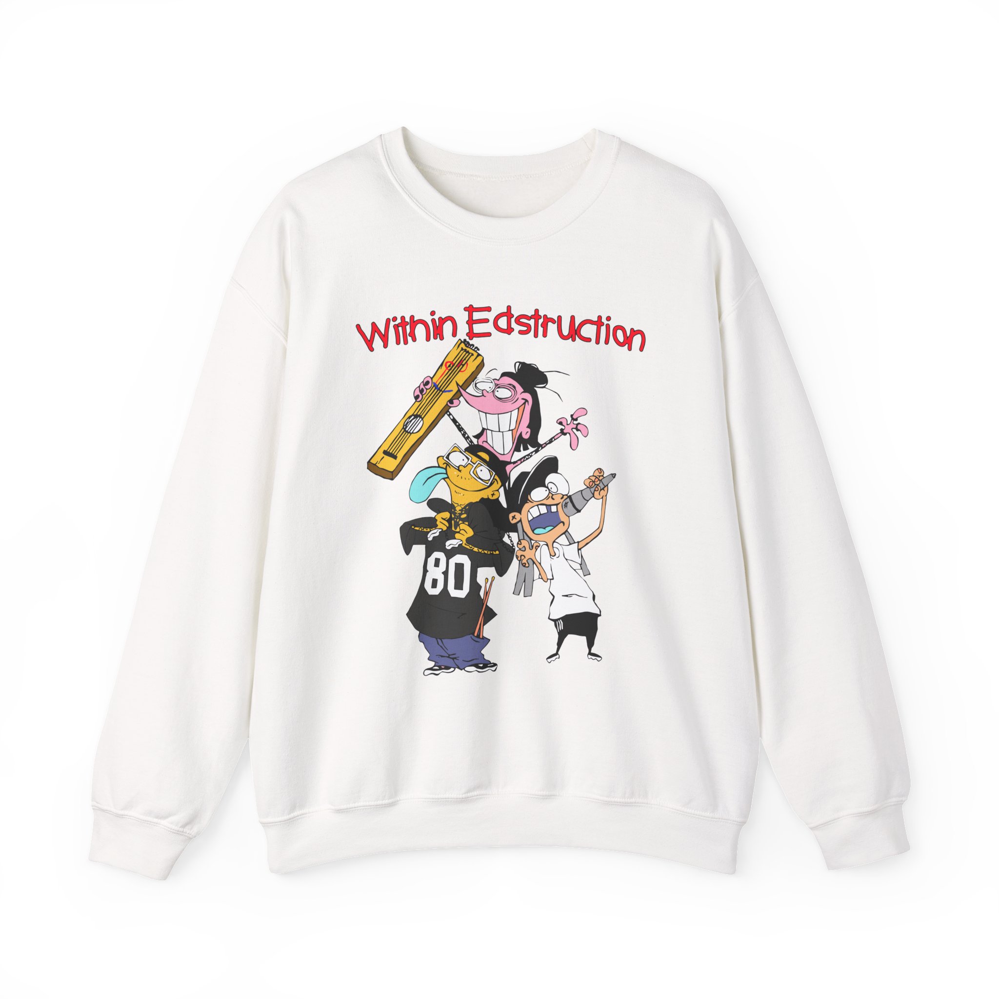 Within Destruction Within Edstruction Unisex Heavy Blend Crewneck Sweatshirt